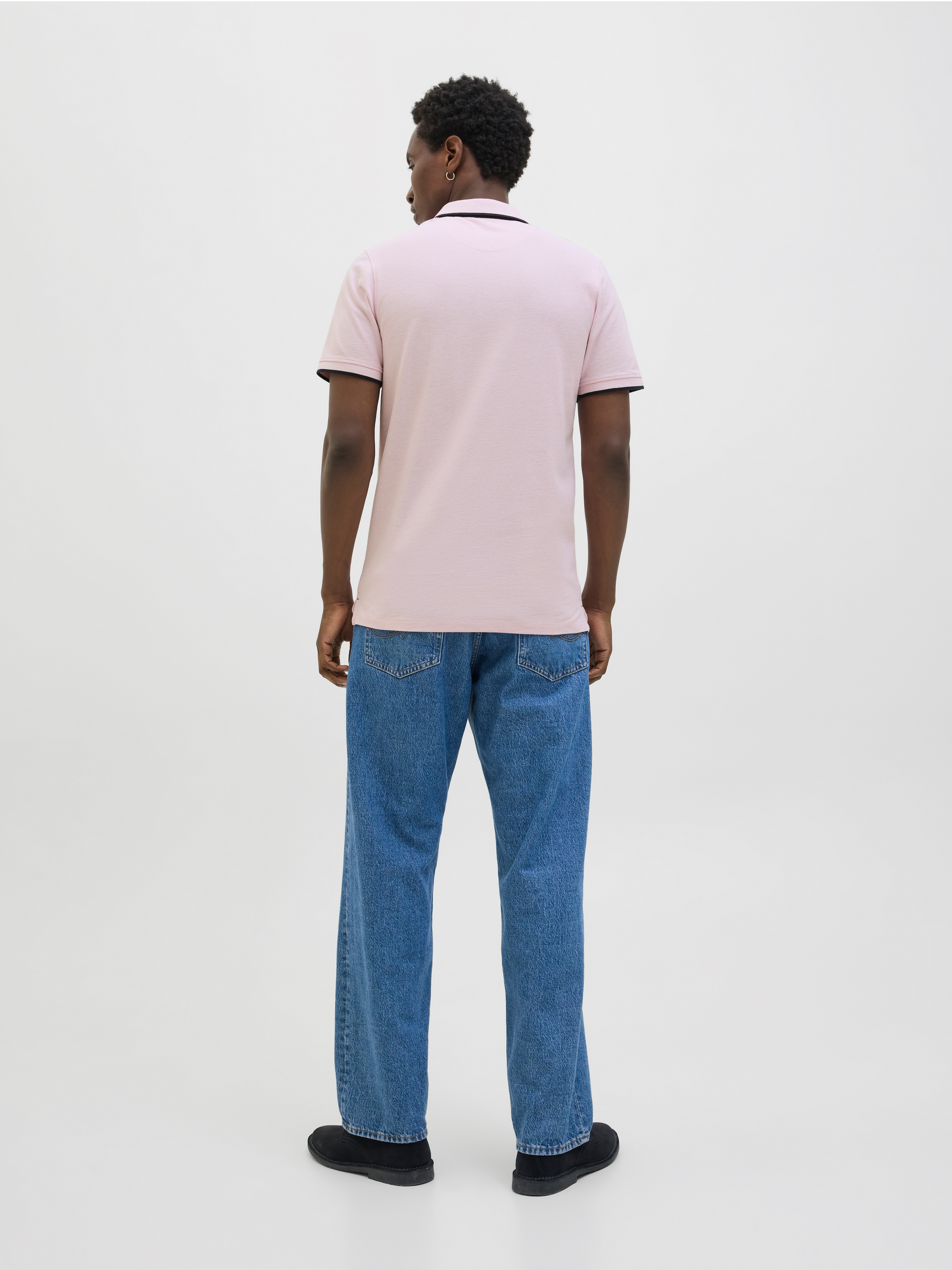 Jack & Jones Poloshirt »JJEPAULOS POLO SS NOOS«, mit Logo Stickerei