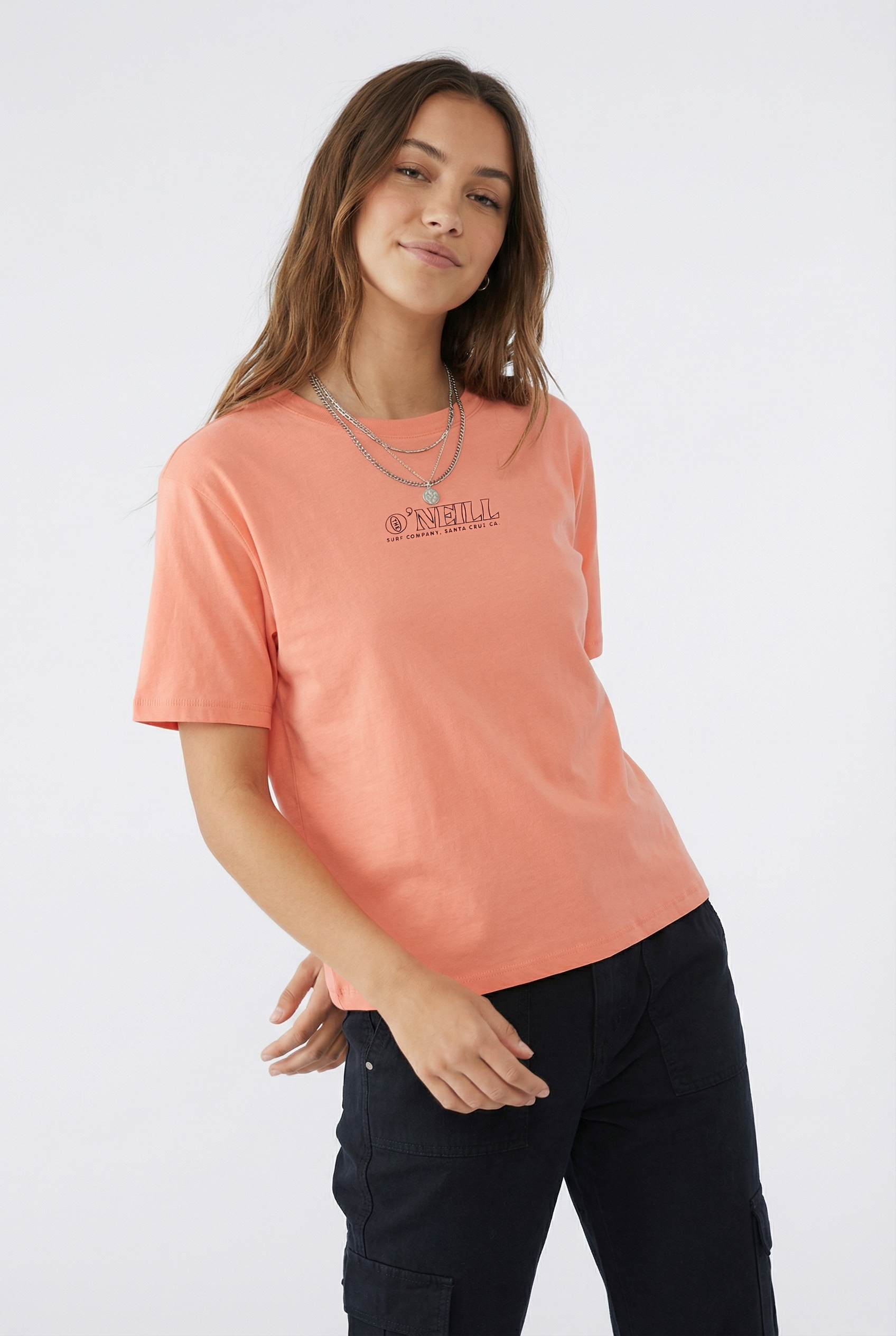 O'Neill T-Shirt »O'NEILL BOXY BACK PRINT T-SHIRT« sportliche Passform, lockerer Schnitt