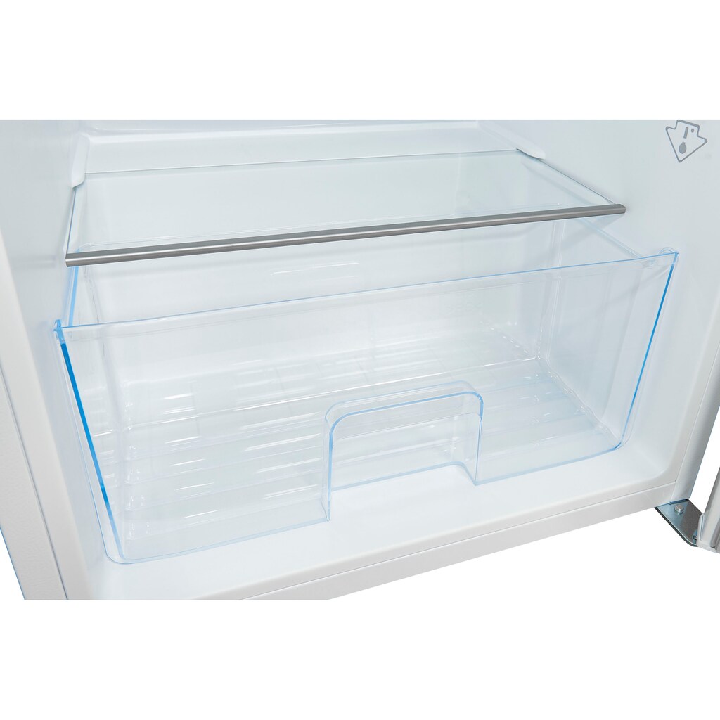 exquisit Kühlschrank »KS16-4-H-010E weiss«, KS16-4-H-010E weiss, 85 cm hoch, 56 cm breit