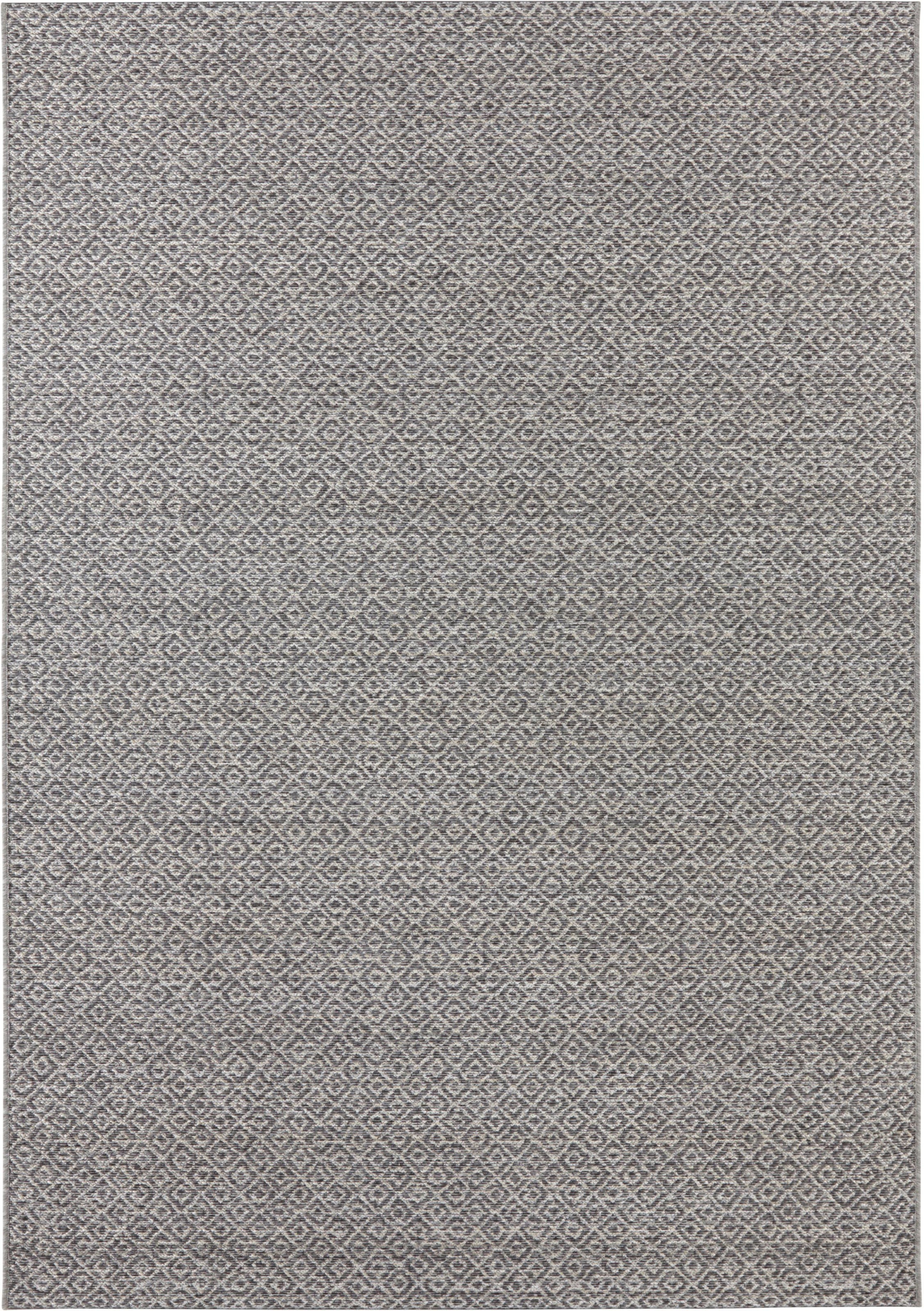 ELLE DECORATION Teppich »Croix«, rechteckig, 6 mm Höhe, Strapazierfähig und pflegeleicht, Flachgewebe