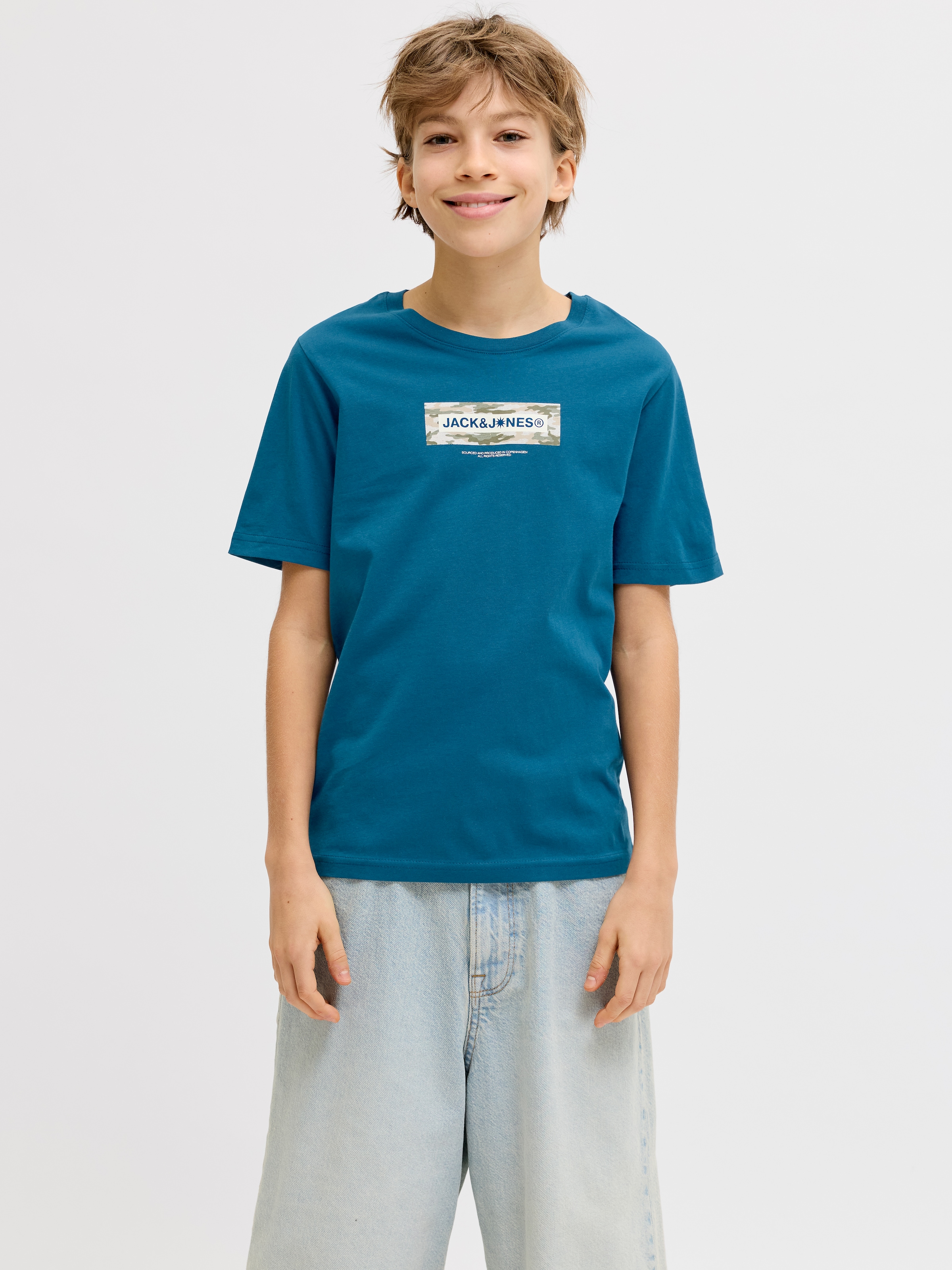 Jack & Jones Junior T-Shirt »JCOBREEZE BRANDED TEE SS CN FST JNR«