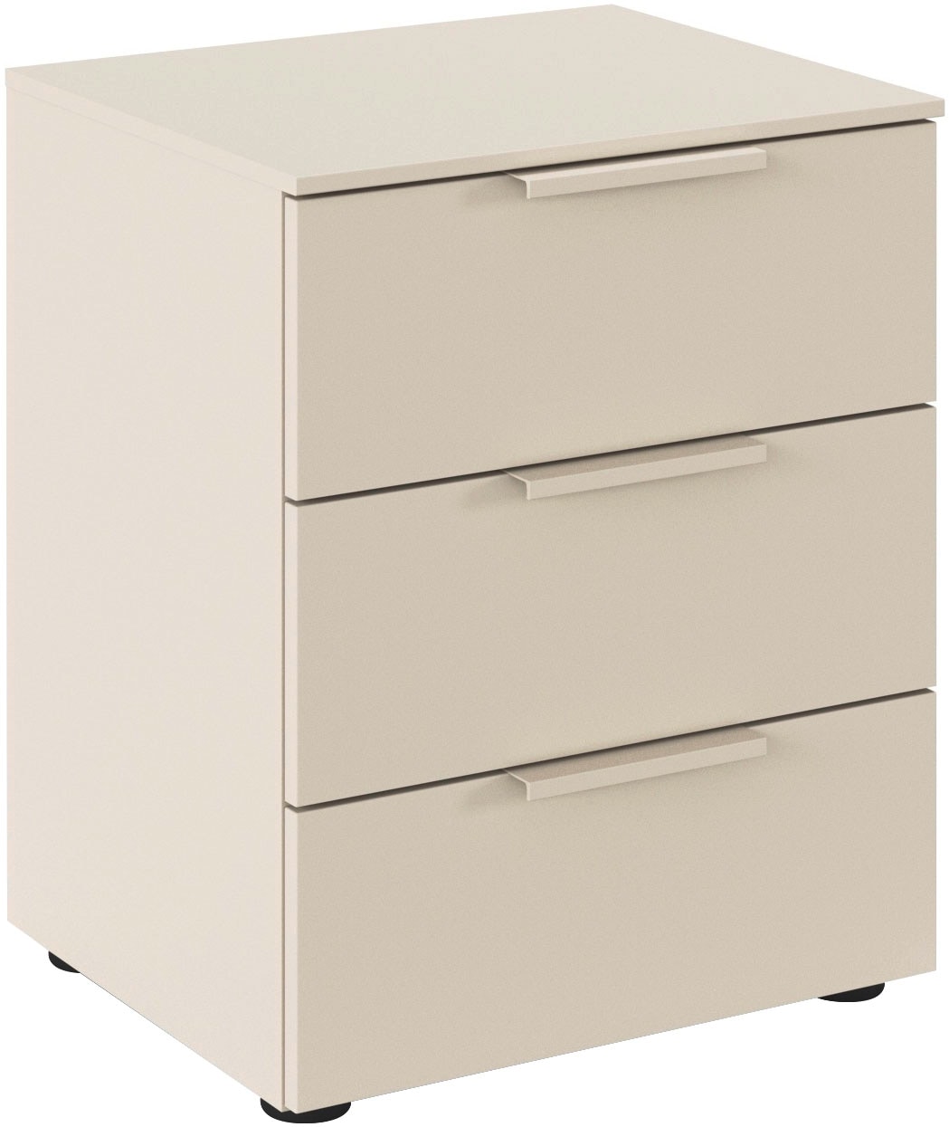 LeGer Home by Lena Gercke Nachtkommode »Nachttisch Nachtschrank Nachtkonsole SERINA eleganter Eyecatcher«, mit 3 Schubkästen sowie hochwertigen Metallgriffen MADE IN GERMANY