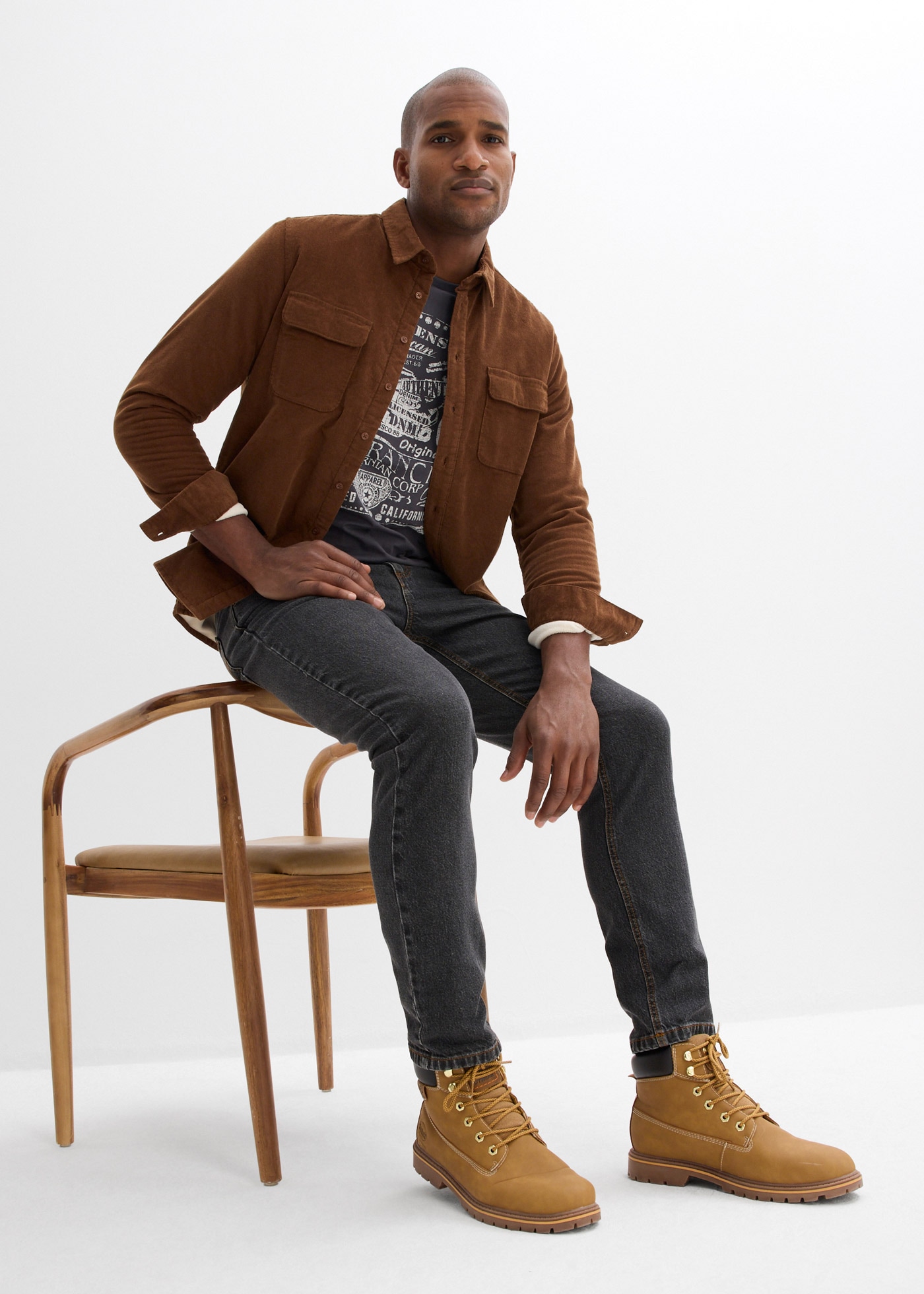 bonprix Gerade Jeans 5-Pocket Form, straight leg