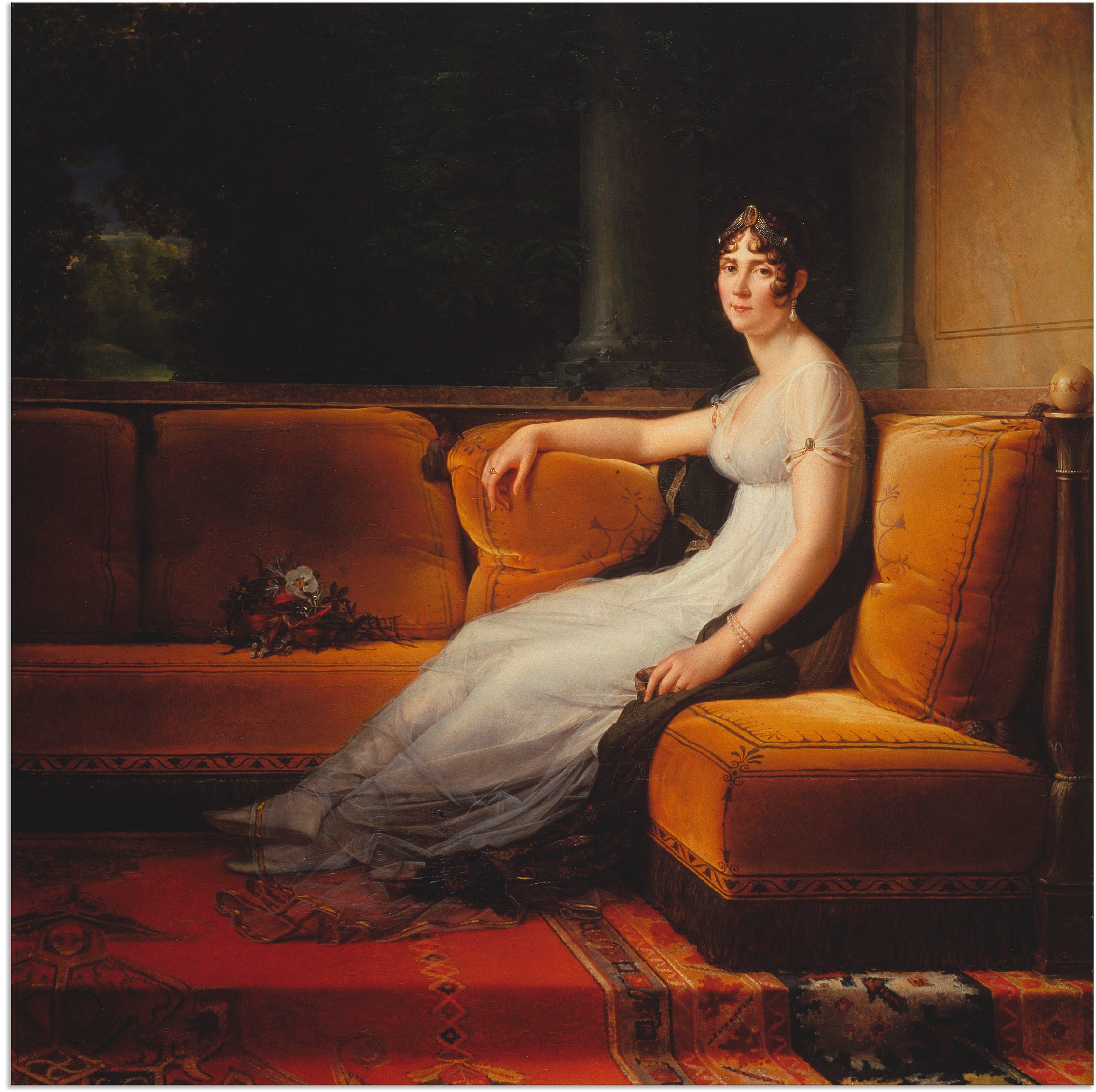 Artland Wandbild »Josephine, Gemahlin Napoleon Bonapartes«, Frau, (1 St.), als Alubild, Leinwandbild, Wandaufkleber oder Poster in versch. Größen