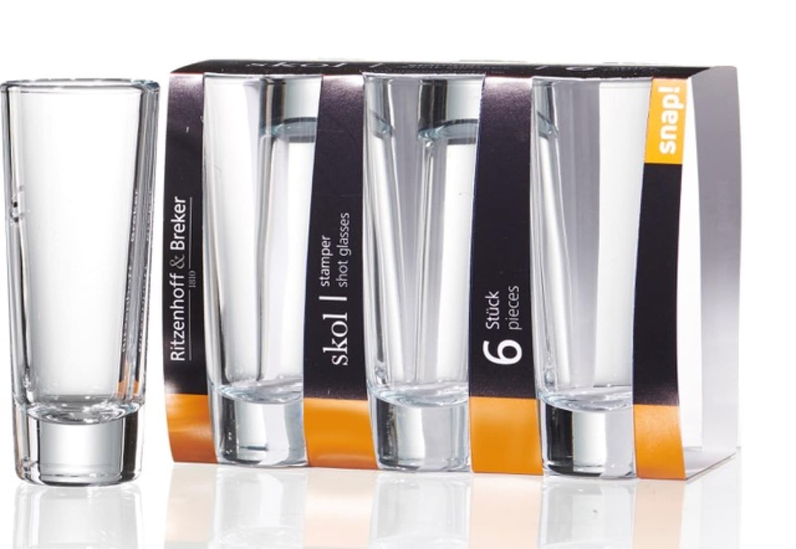 Ritzenhoff & Breker Schnapsglas »Schnapsgläser Skol 65 ml 12er Set transparent«