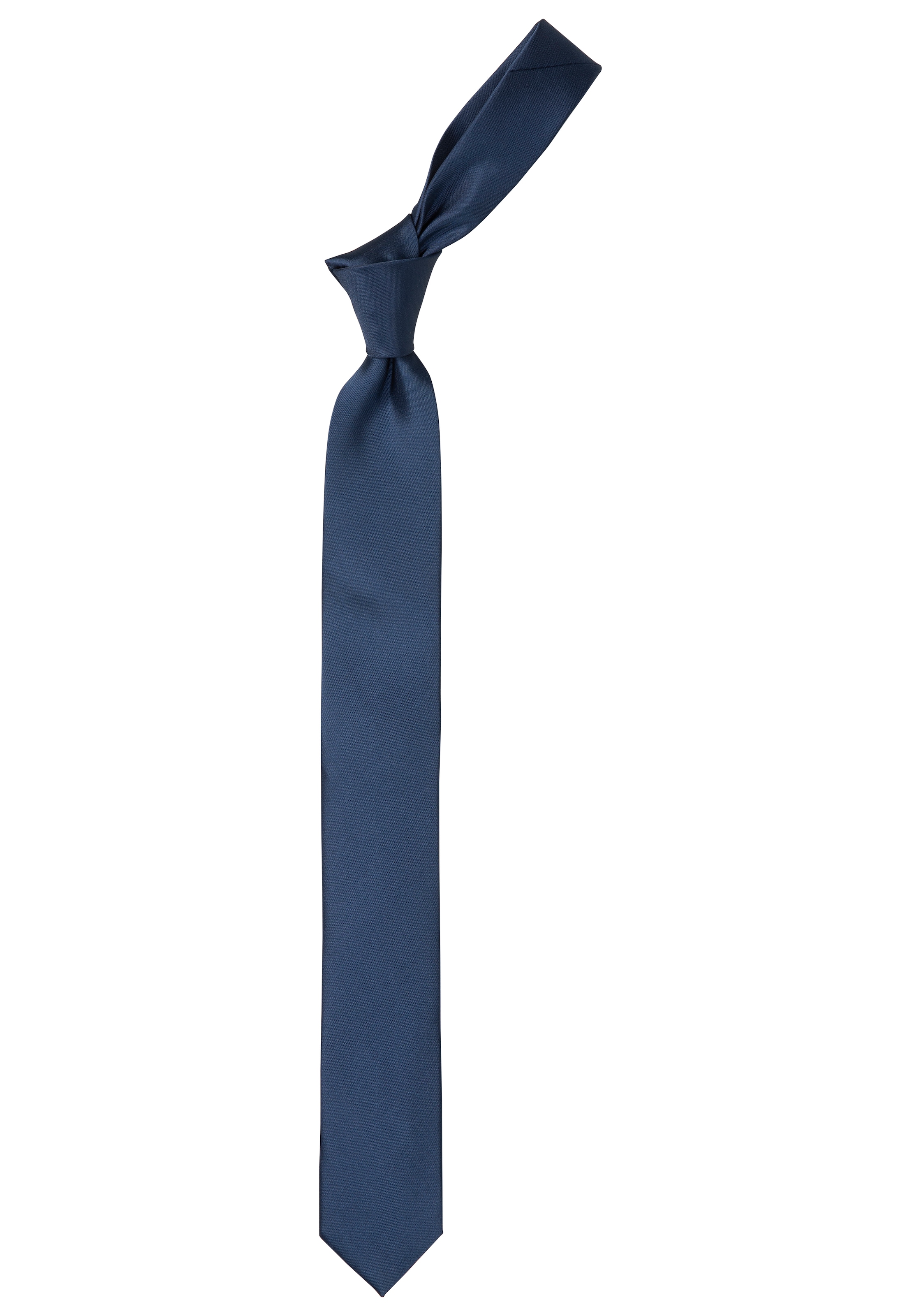 Man's World Krawatte, in klassischen Uni-Farben und Slim-Breite - NEUE KOLLEKTION