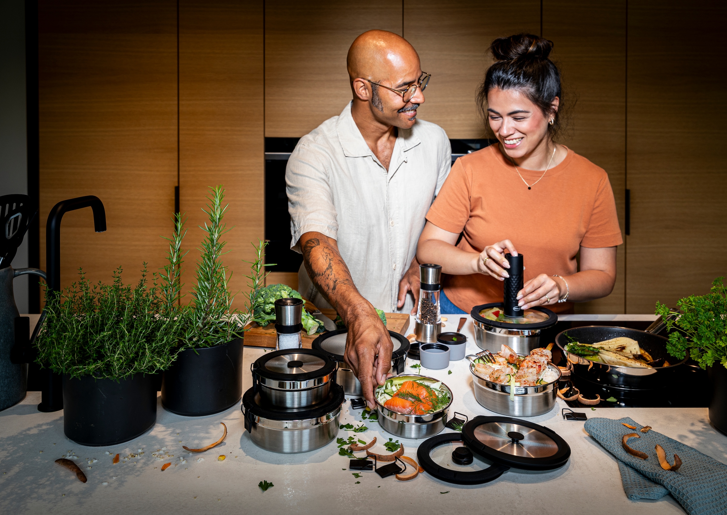 RÖSLE Vorratsdose »Dose FLEXX 2GO 0,8 L rund« 1 tlg. tlg.