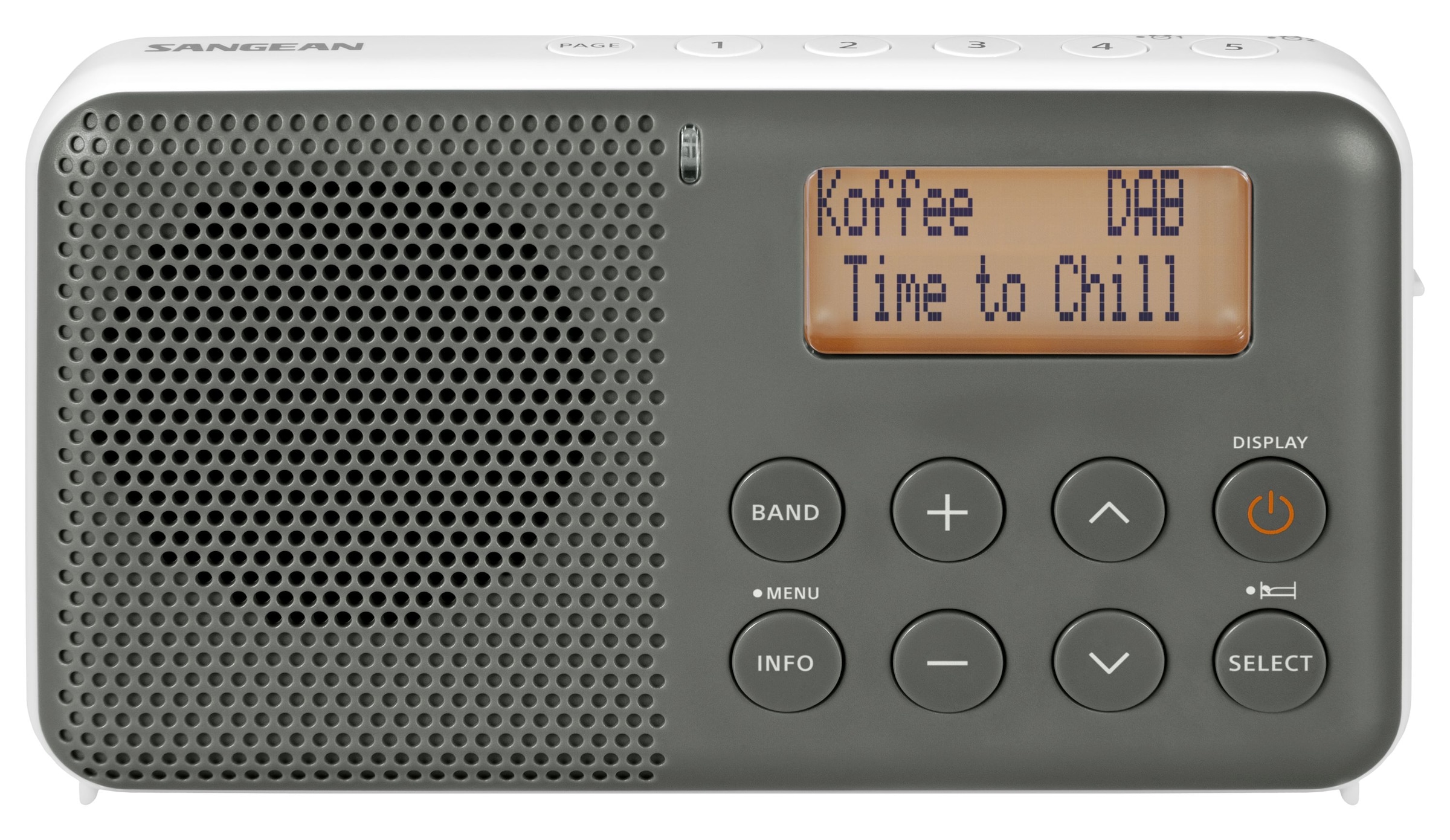 Sangean Digitalradio (DAB+) »DPR-64 (Pocket 640)«, (Digitalradio (DAB+)-FM-Tuner mit RDS), integr. Akku, Lautsprecher