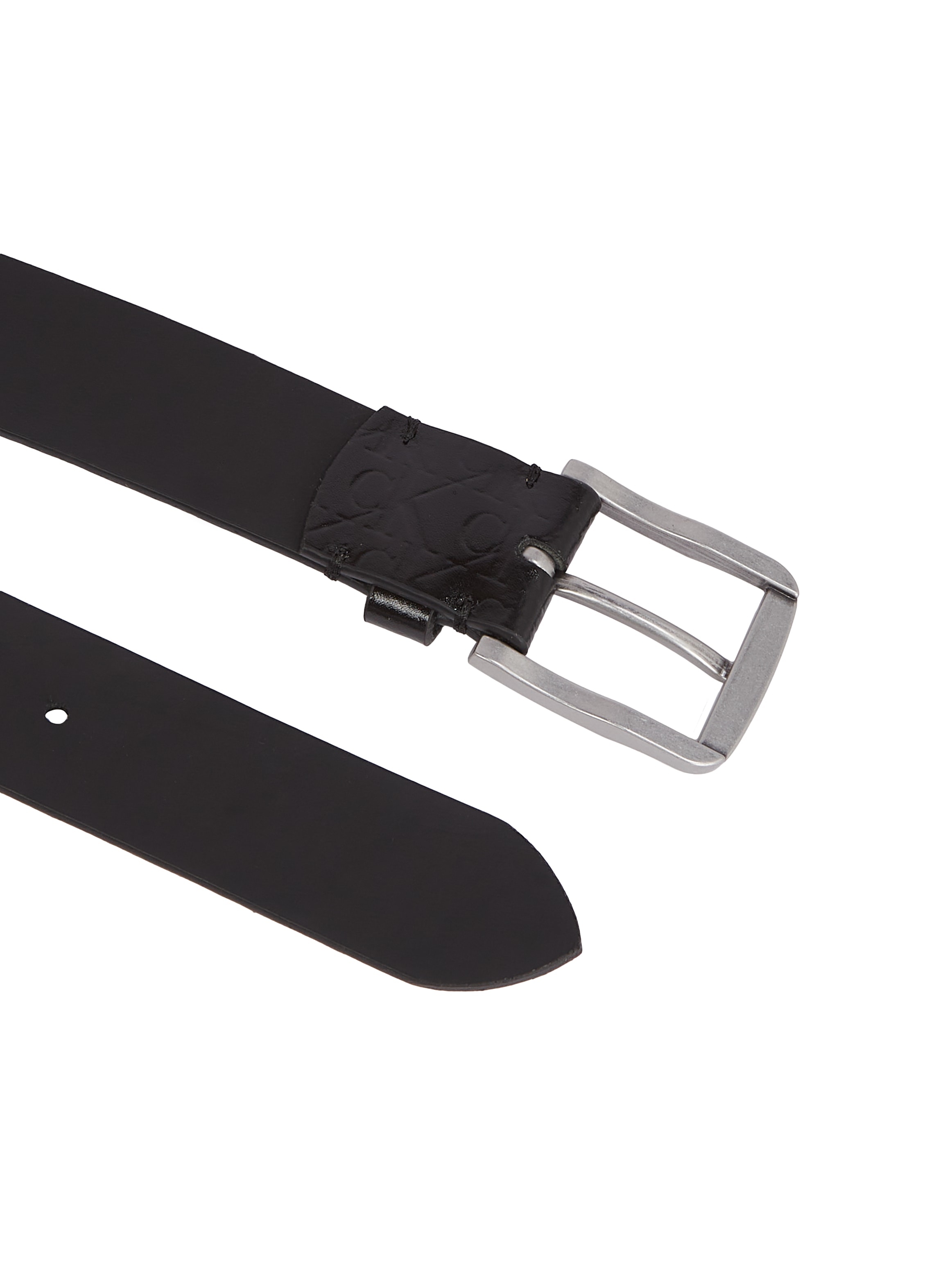Calvin Klein Jeans Ledergürtel »CLASSIC FLAT LTHR BELT 35MM AOP«