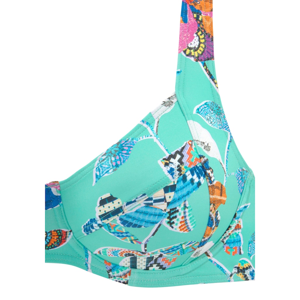 Sunseeker Bügel-Bikini-Top »Jam«, mit farbigem Print