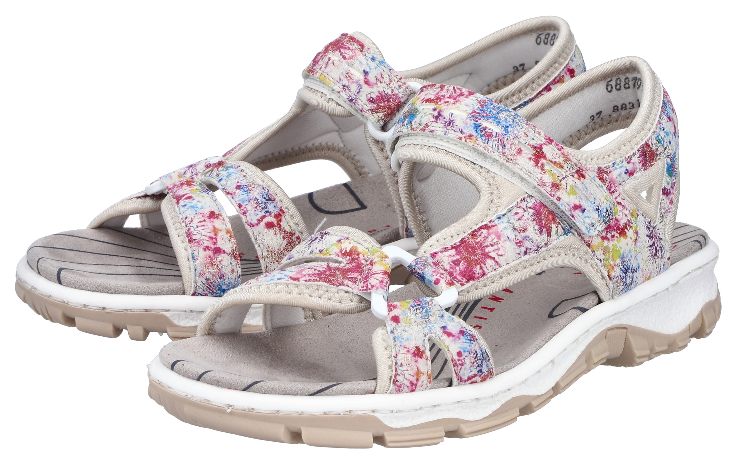 Rieker Riemchensandale  Sommerschuh, Sandalette, Outdoorschuh in Trekking-Optik