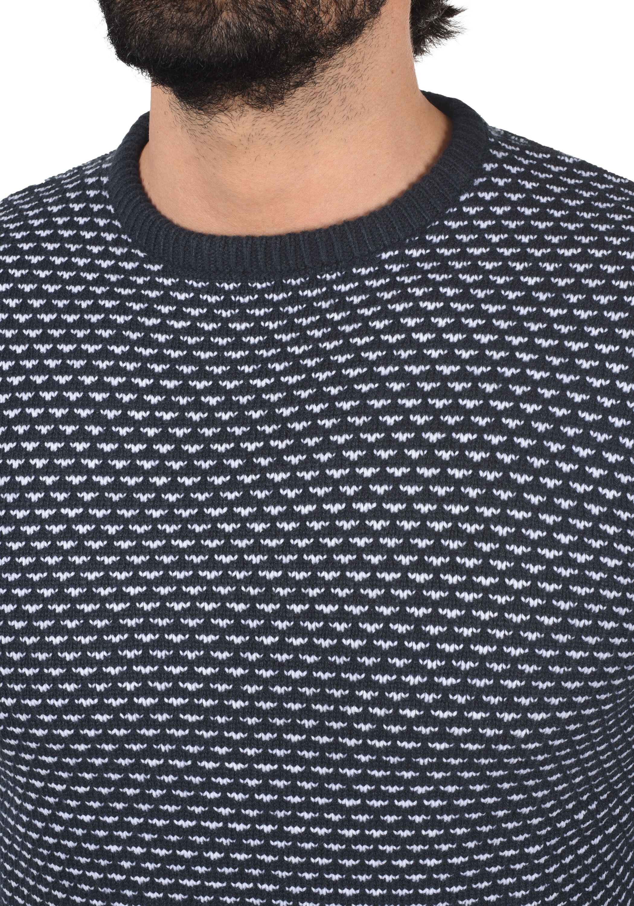 Indicode Strickfleece-Pullover »Strickpullover IDCoppler«