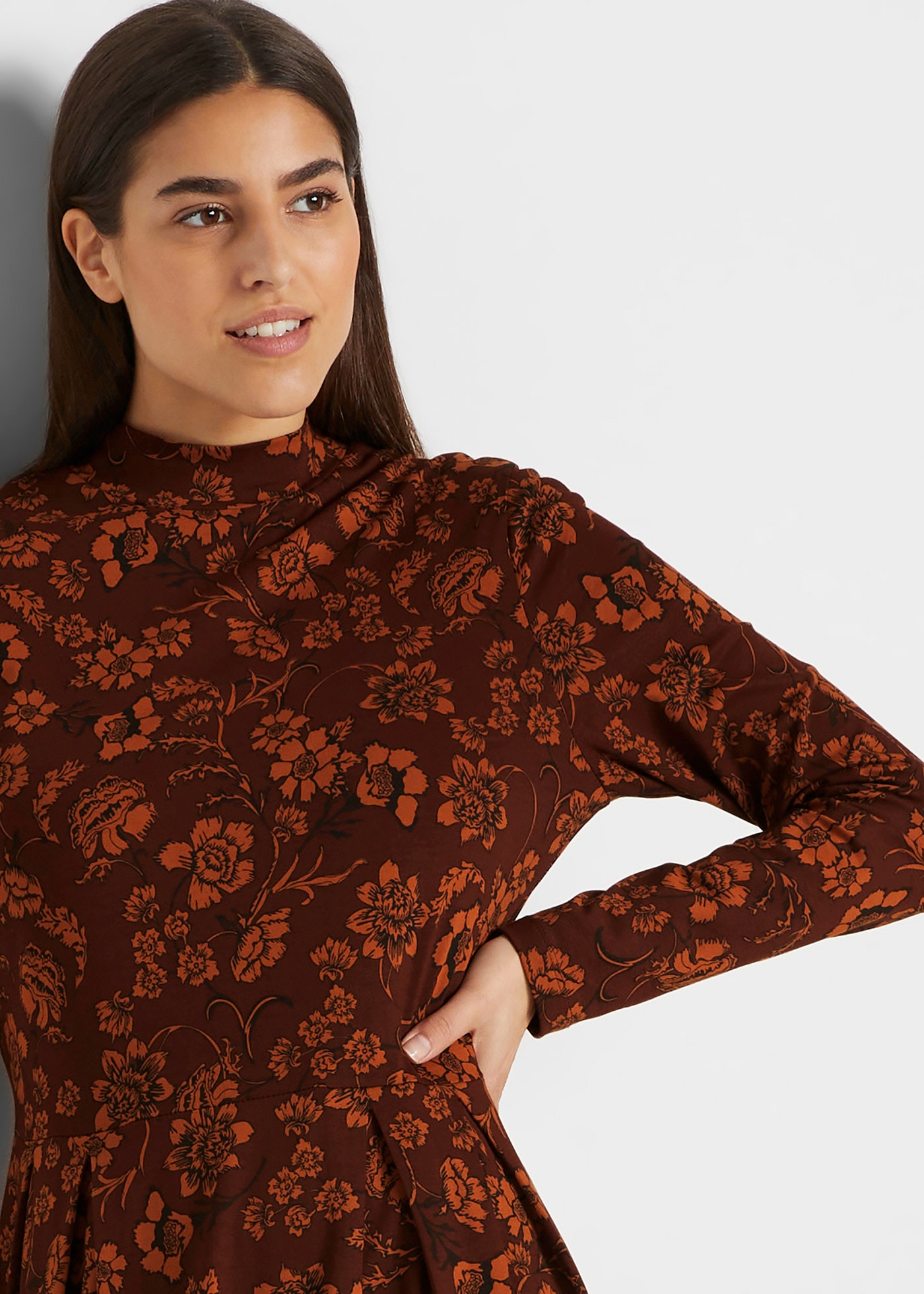 bonprix Jerseykleid Jersey Kleid aus Baumwolle