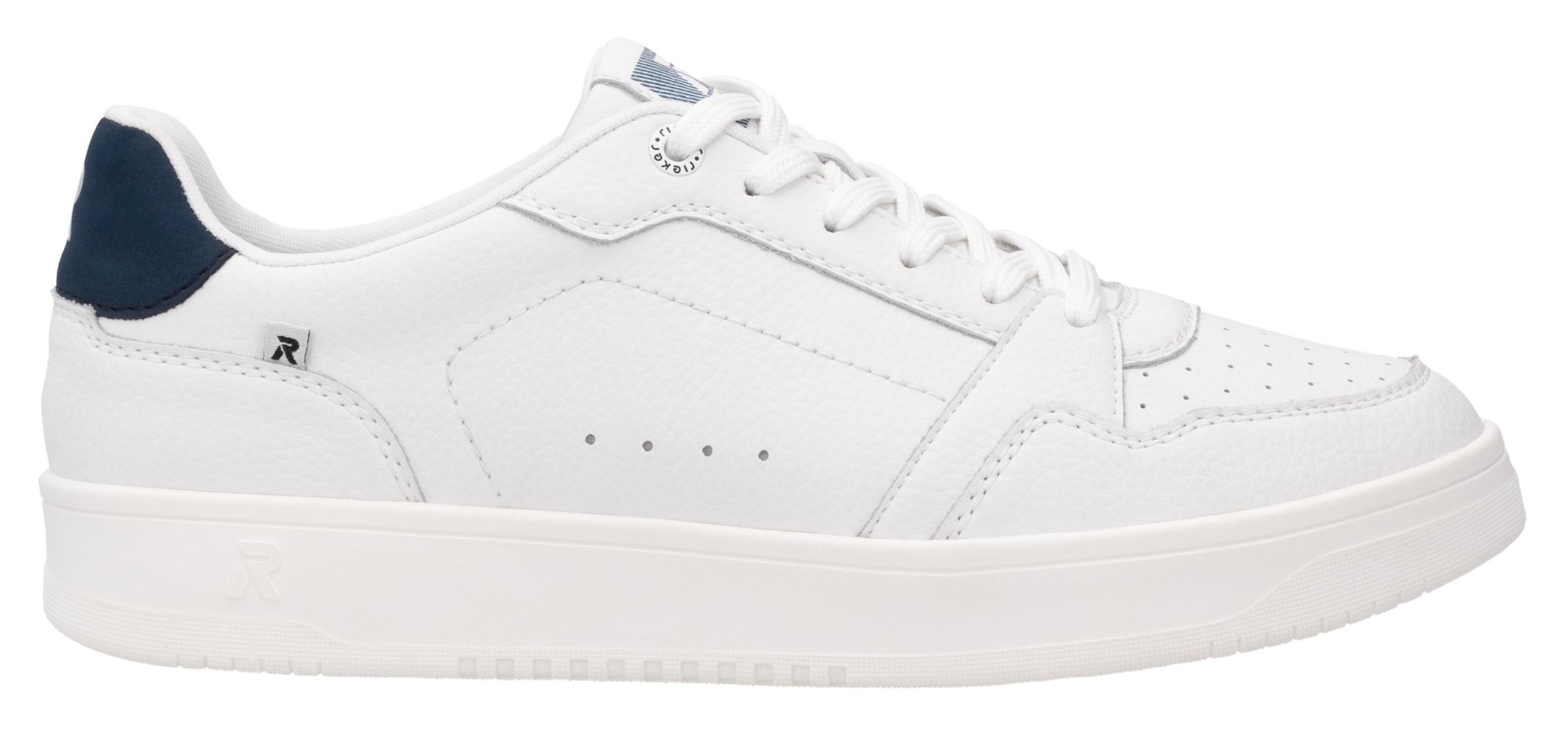 RIEKER Sport Sneaker »Swing2GO«, Schnürschuh, Freizeitsneaker, Halbschuh mit dezenter Perforation