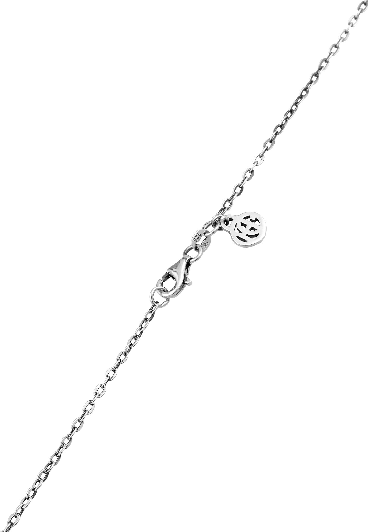 HAZE & GLORY Lange Kette »Halskette Rosenkranz Halskette 925 Sterling Silber«