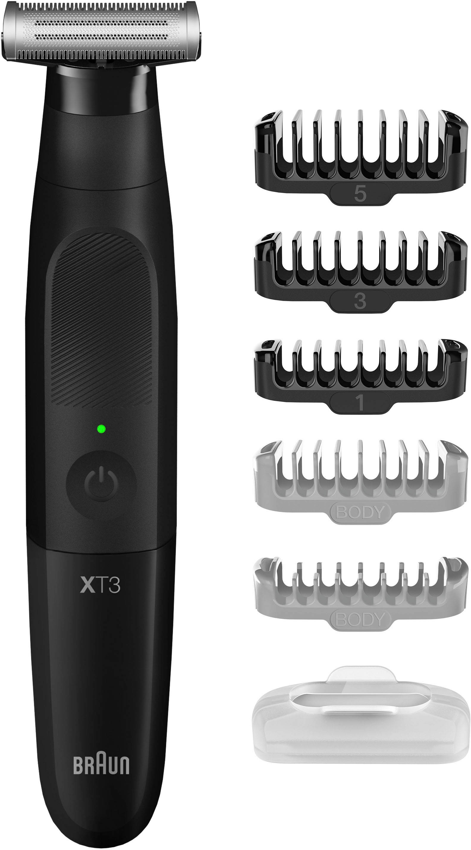 Braun Elektrorasierer »Series X Barttrimmer Aufsätze, OTTO Bodygrooming-Set jetzt St. XT3200«, 5 kaufen bei