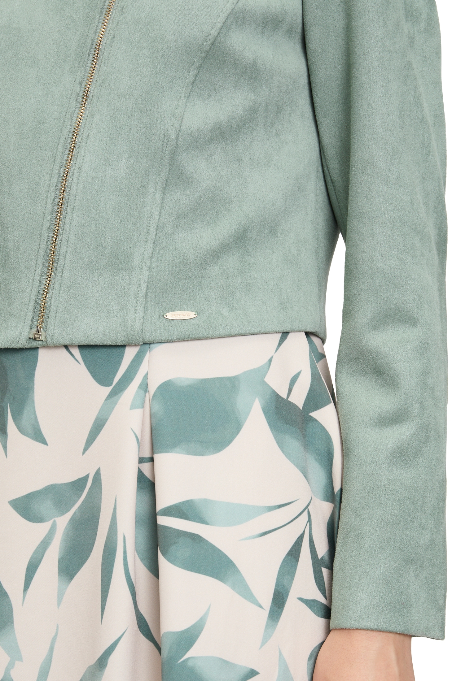 Betty&Co Jackenblazer »Bikerjacke mit Stehkragen«