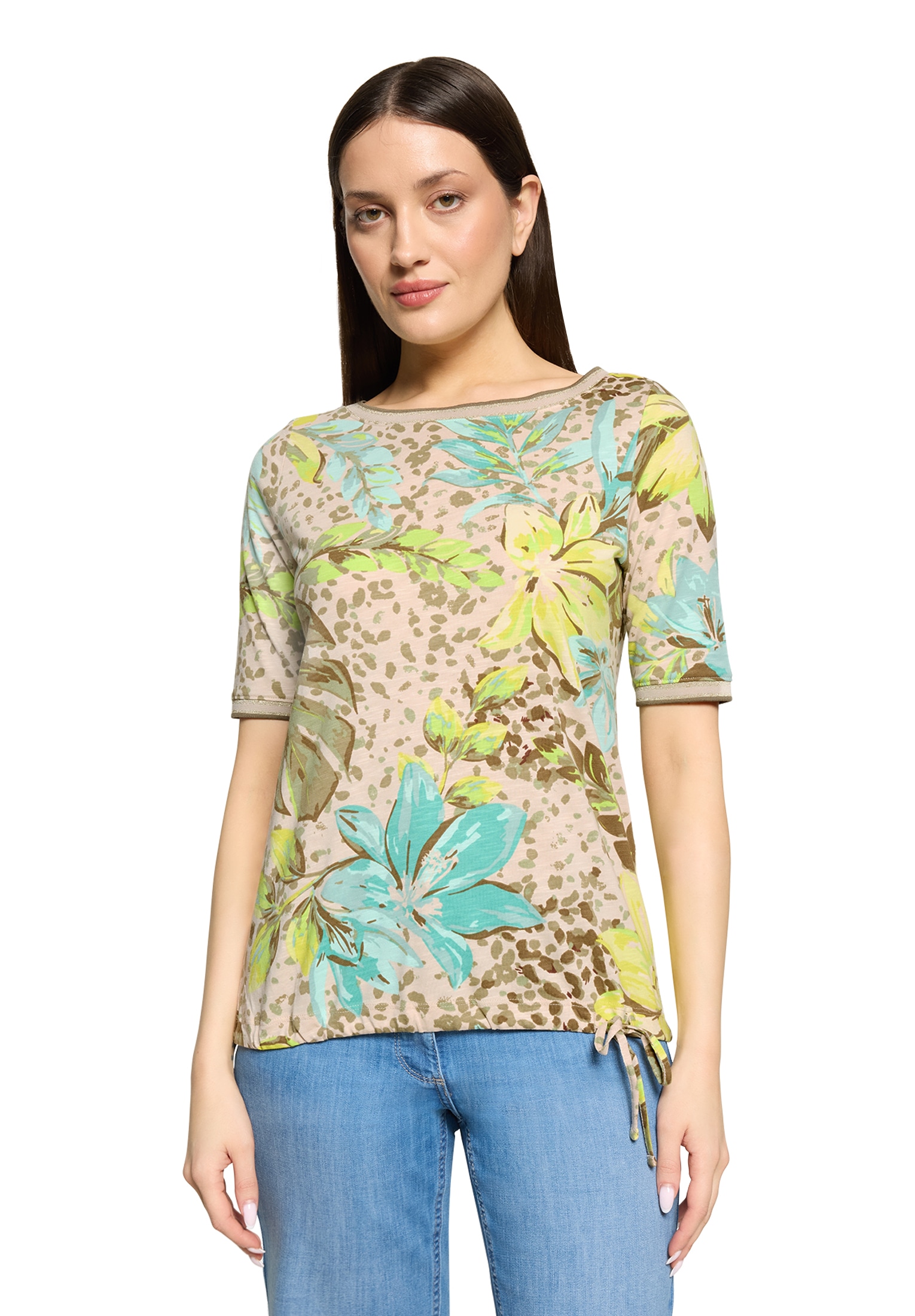 Betty Barclay Rundhalsshirt »Casual-Shirt mit Tunnelzug«