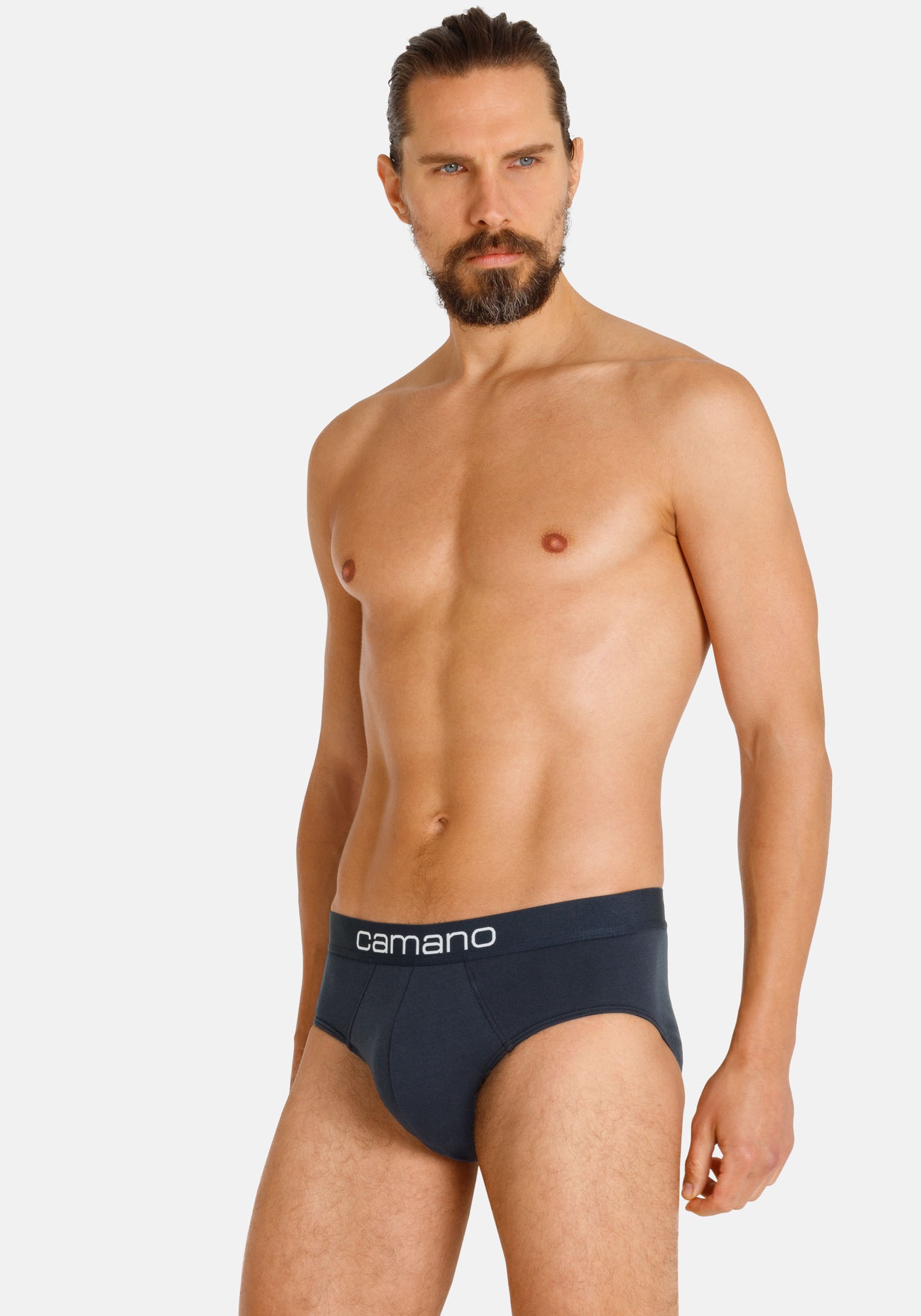 Camano Slip »comfort«, (2er Pack), mit elastischem Logobund