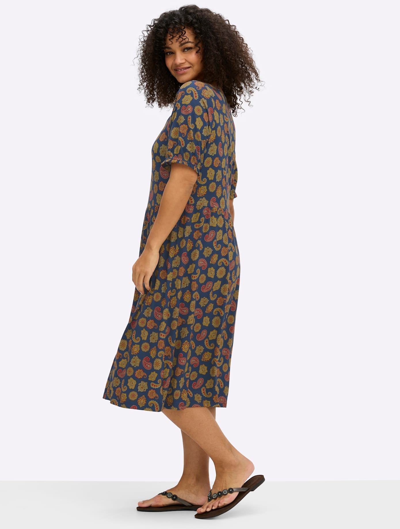 Sheego Jerseykleid »Jersey-Kleid«