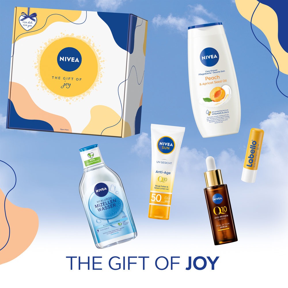 Nivea Pflege-Geschenkset »The Gift of Joy«, (5 tlg., Geschenkset)