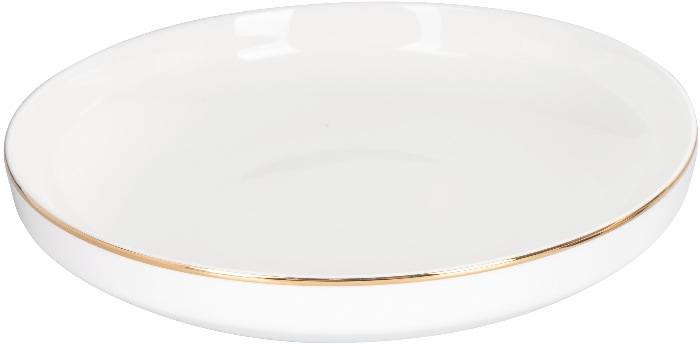 Villa d'Este Teller-Set »Geschirr-Set Luxury White«, (Set, 12 tlg.), Service, Tafelservice, weiß, 12 Teile, für 4 Personen