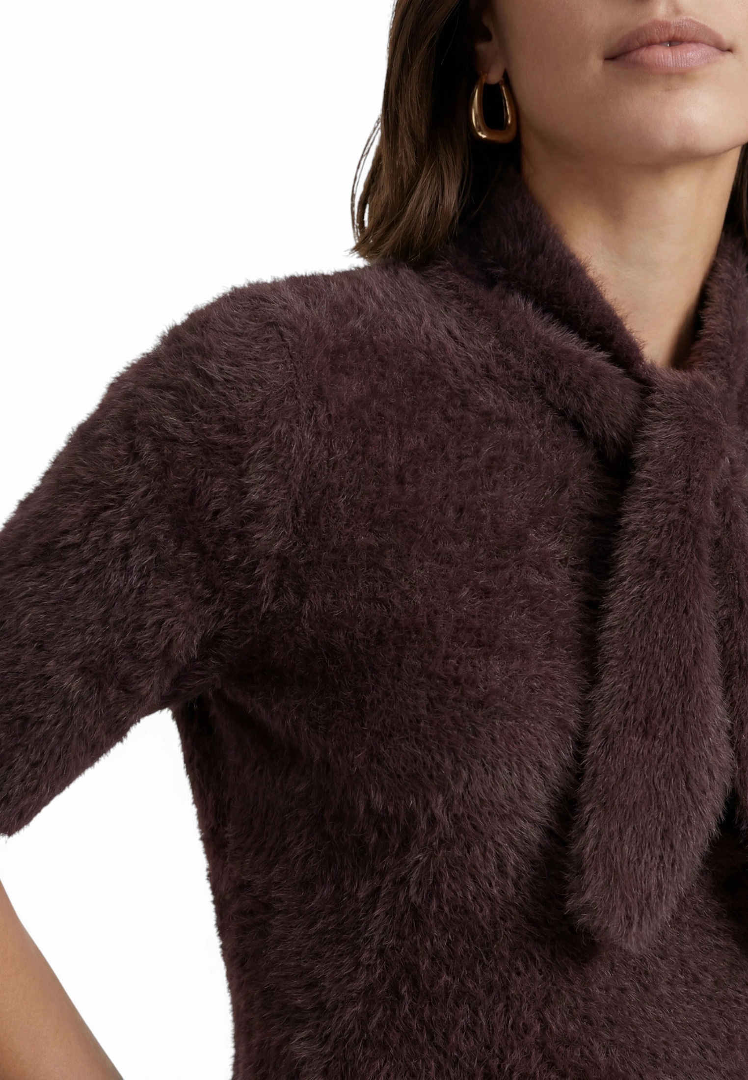 Zero Strickpullover »Strickpullover kurzarm«