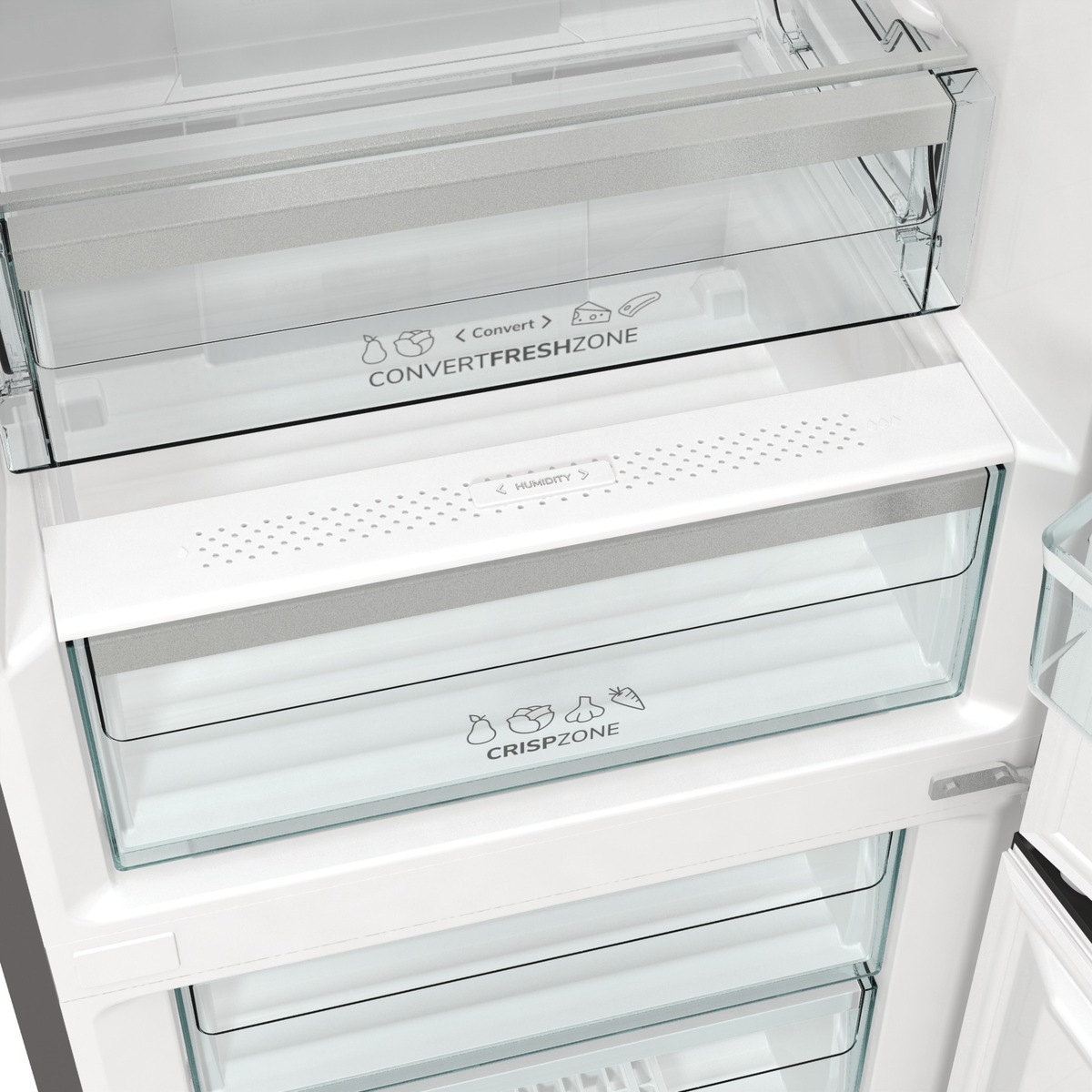 GORENJE Kühl-/Gefrierkombination »NRK619C61X4OT«, AdaptTech - des Gerät passt sich Ihren Bediengewohnheiten an