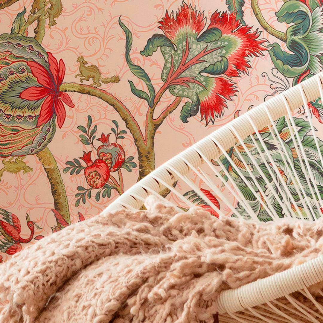 Komar Vliestapete »Digitaldruck Vlies -  Fleurs - Größe 200 x 280 cm« bedruckt glatt Wohnzimmer, Schlafzimmer