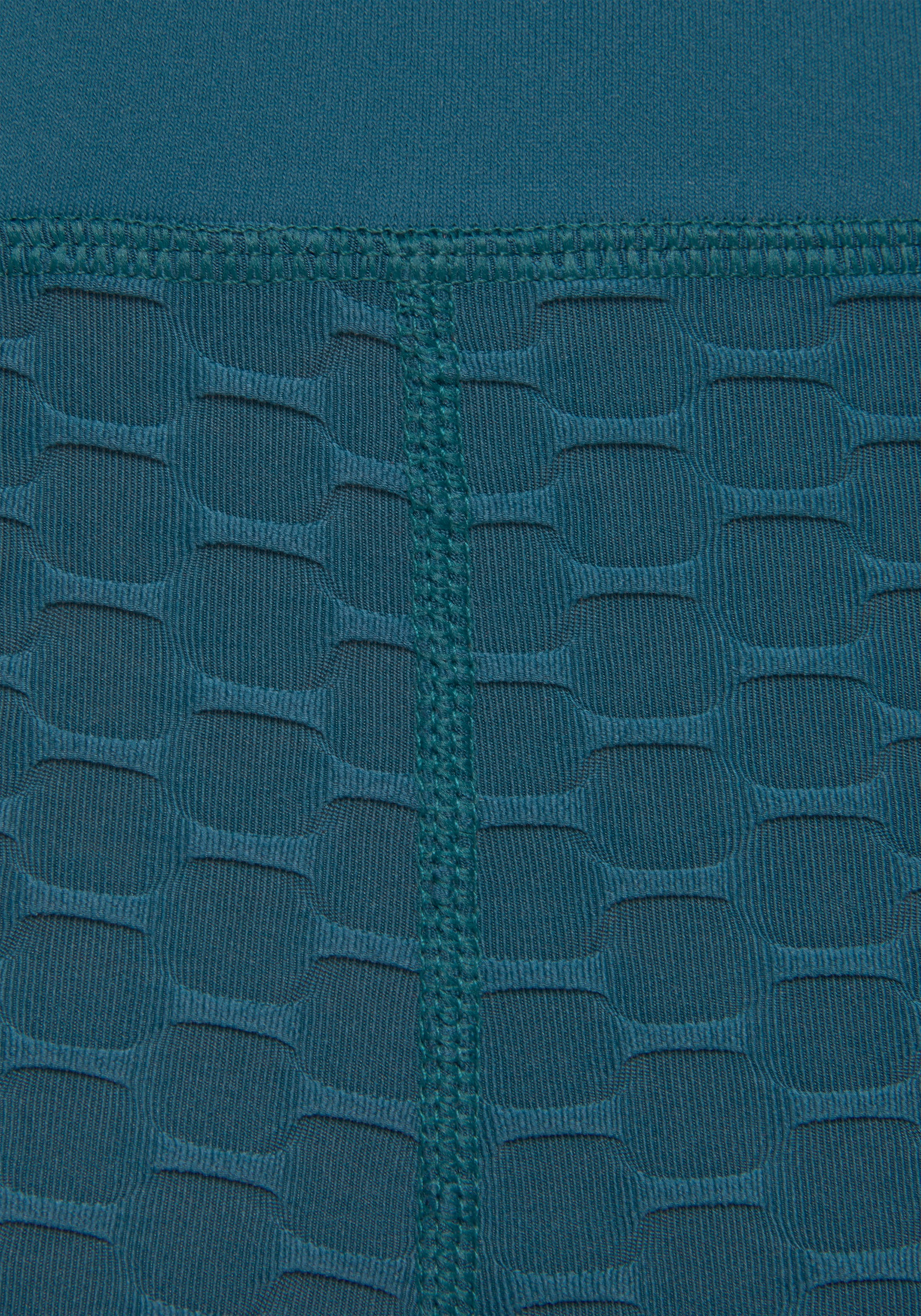 Vivance active Radlerhose, mit Wabendesgin und zwei Taschen