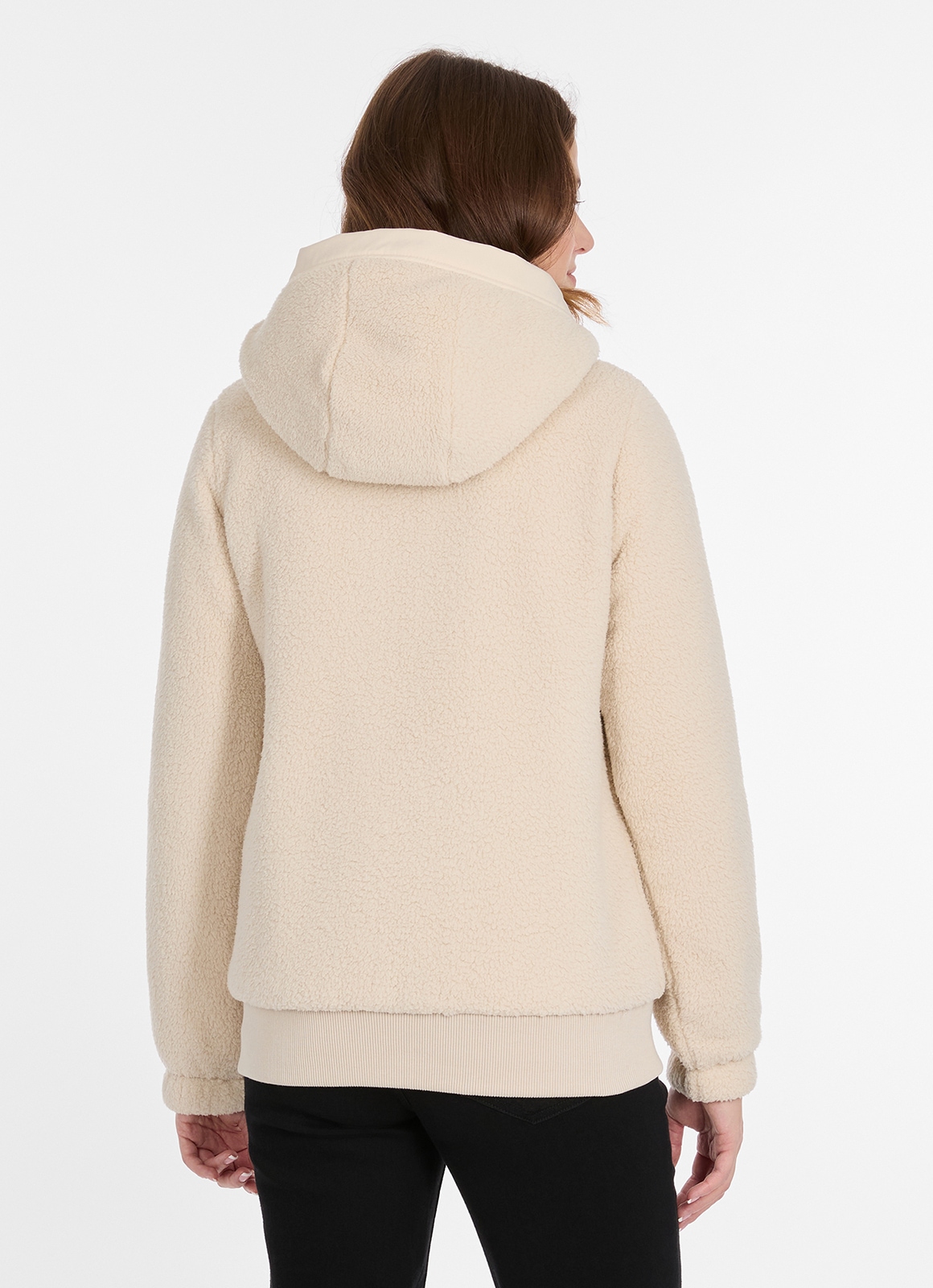 Ragwear Fleecejacke »COUSY SHORT« mit Kapuze