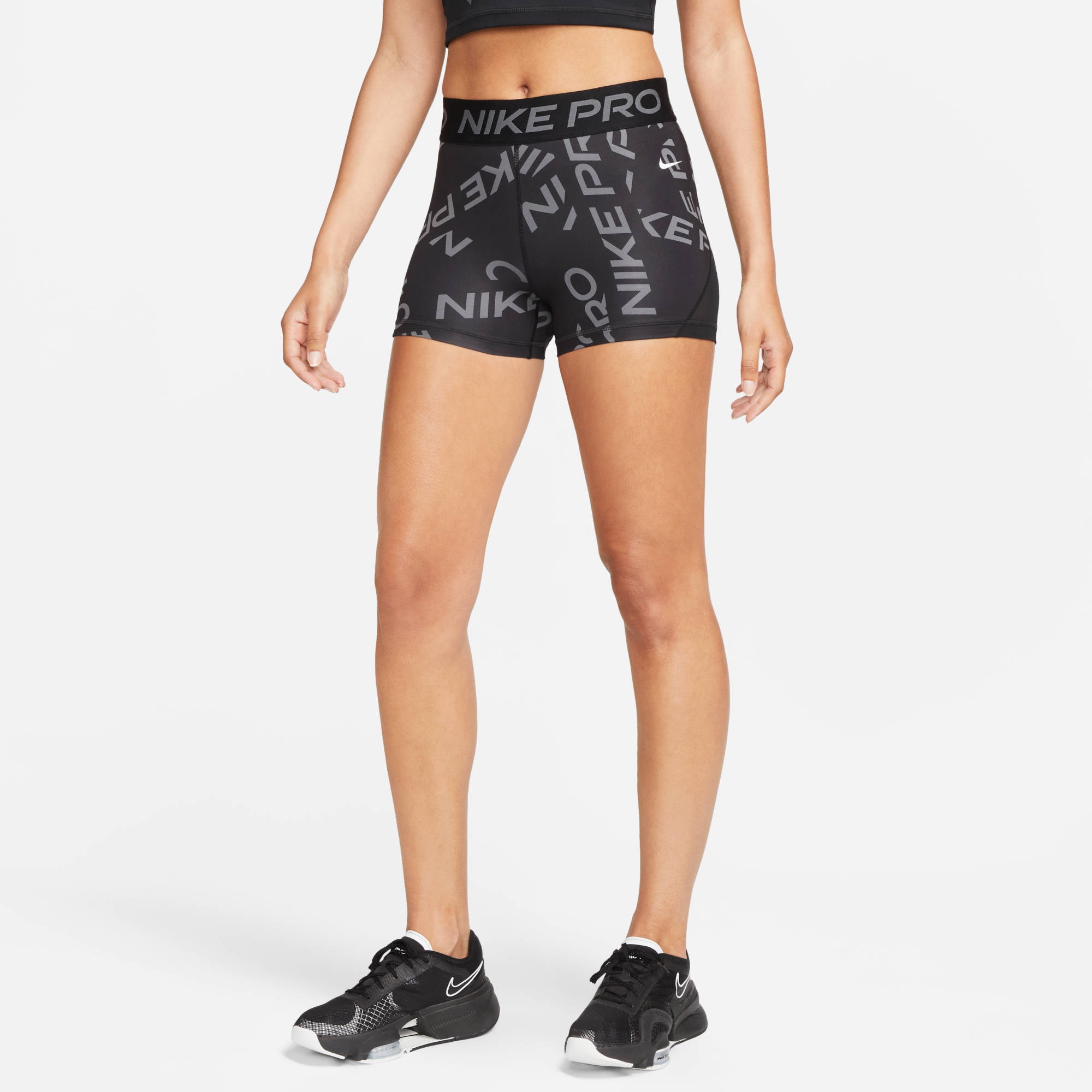 Nike Trainingstights »W NP DF MR IN SHORT AOP«