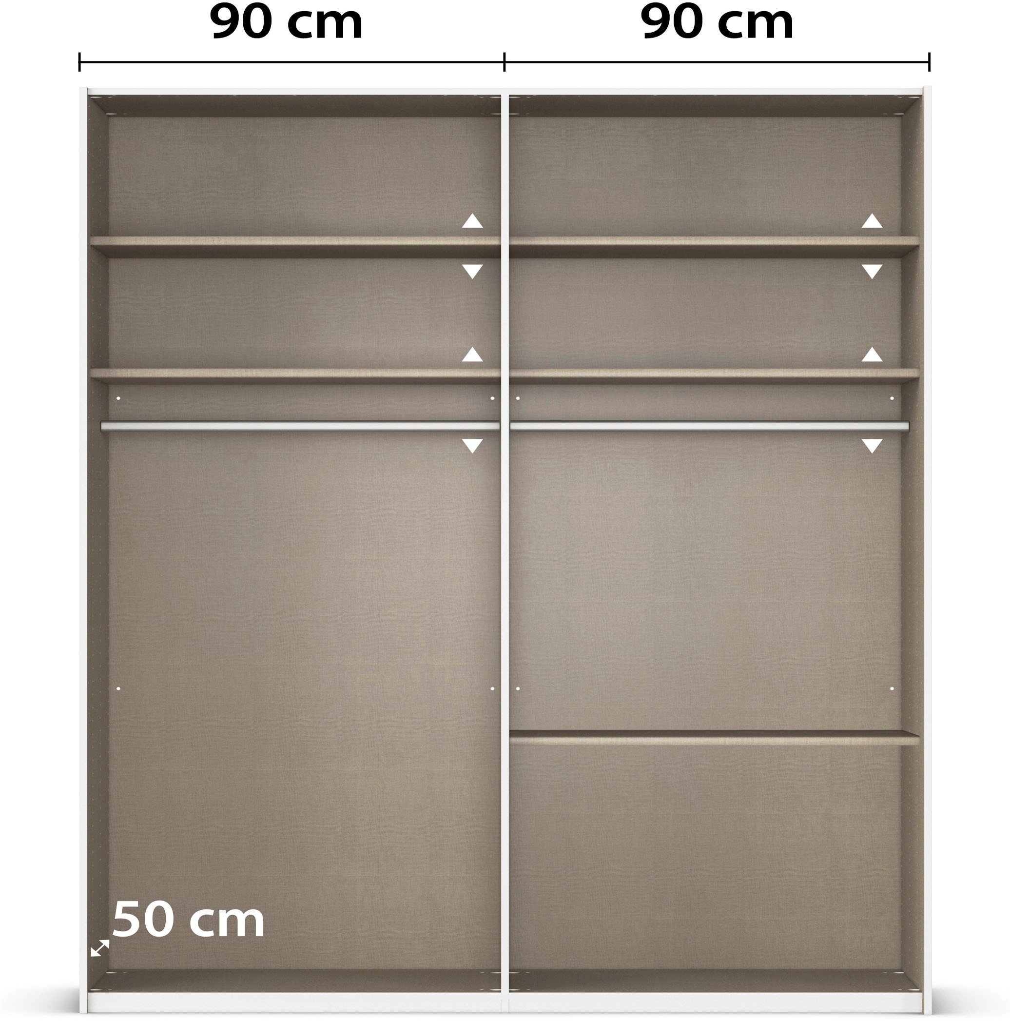 rauch Jugendzimmer-Set »Marlene«, (Set, 4 tlg., in 3 verschiedenen Ausstattungen BASIC/CLASSIC/PREMIUM), erhältlich in verschiedenen Bett- und Schrank-Breiten MADE IN GERMANY