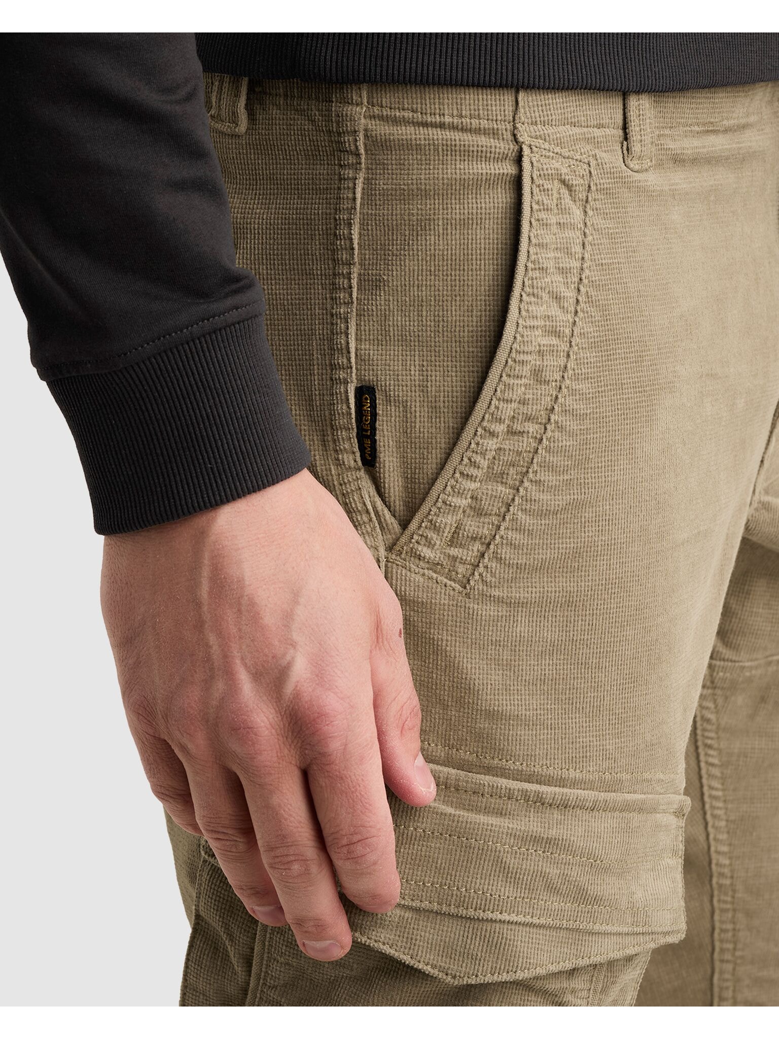 PME LEGEND Cargohose  mit Strukturmuster