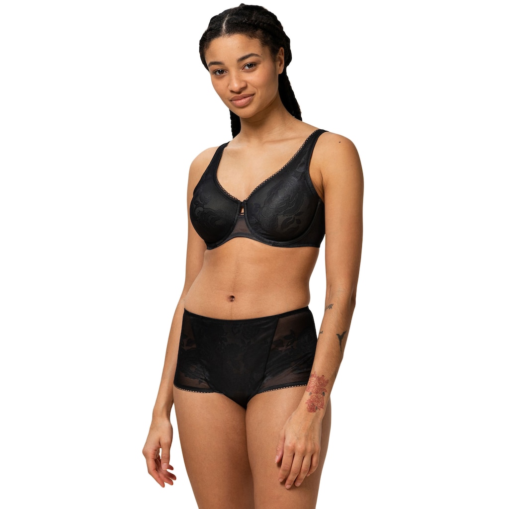 Triumph Minimizer-BH »Wild Rose Sensation W01«, Cup C-G, mit Jacquardspitze, Basic Dessous