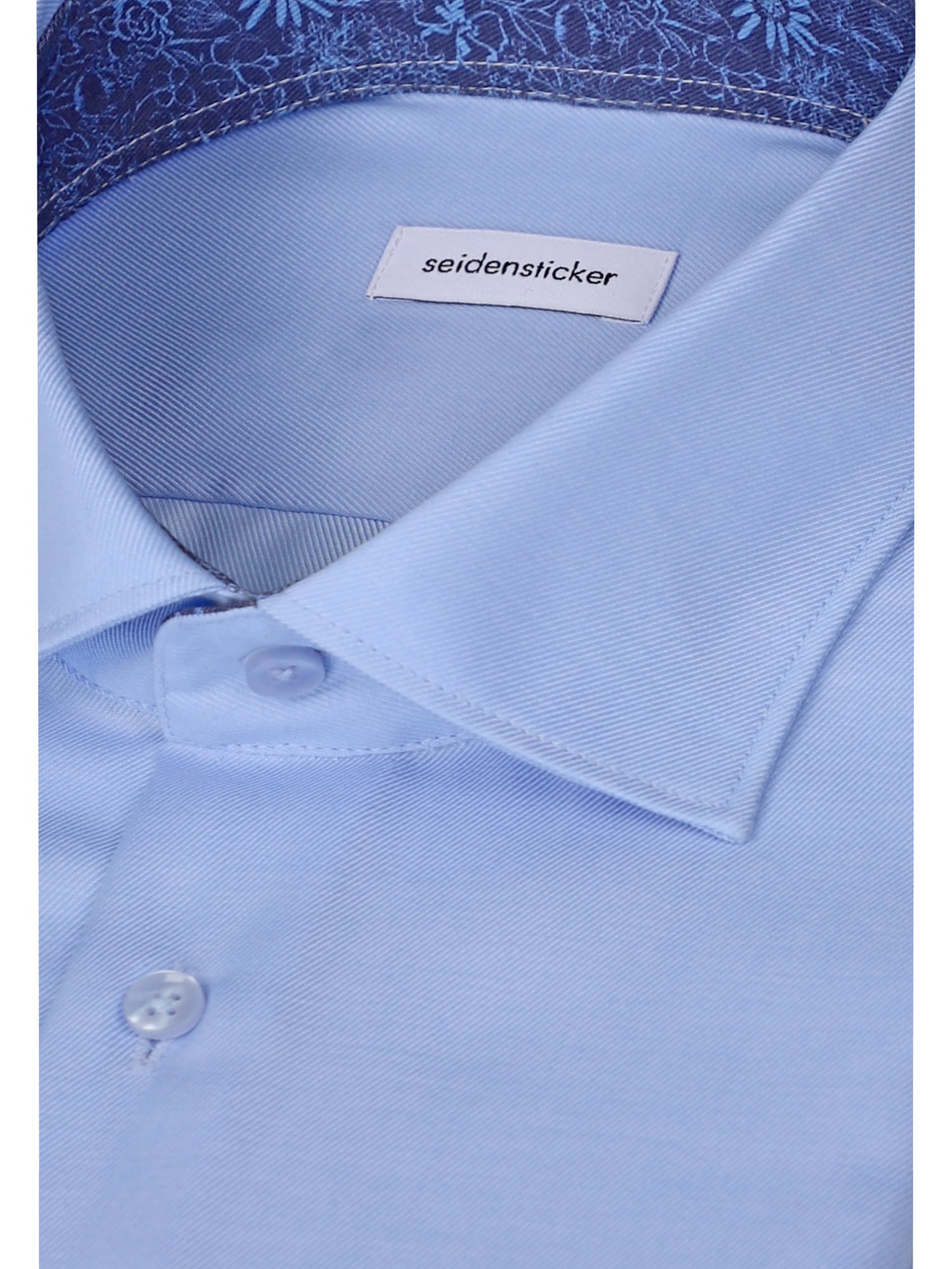 seidensticker Businesshemd »Schwarze Rose« Shaped 1/1 Kentkragen Uni