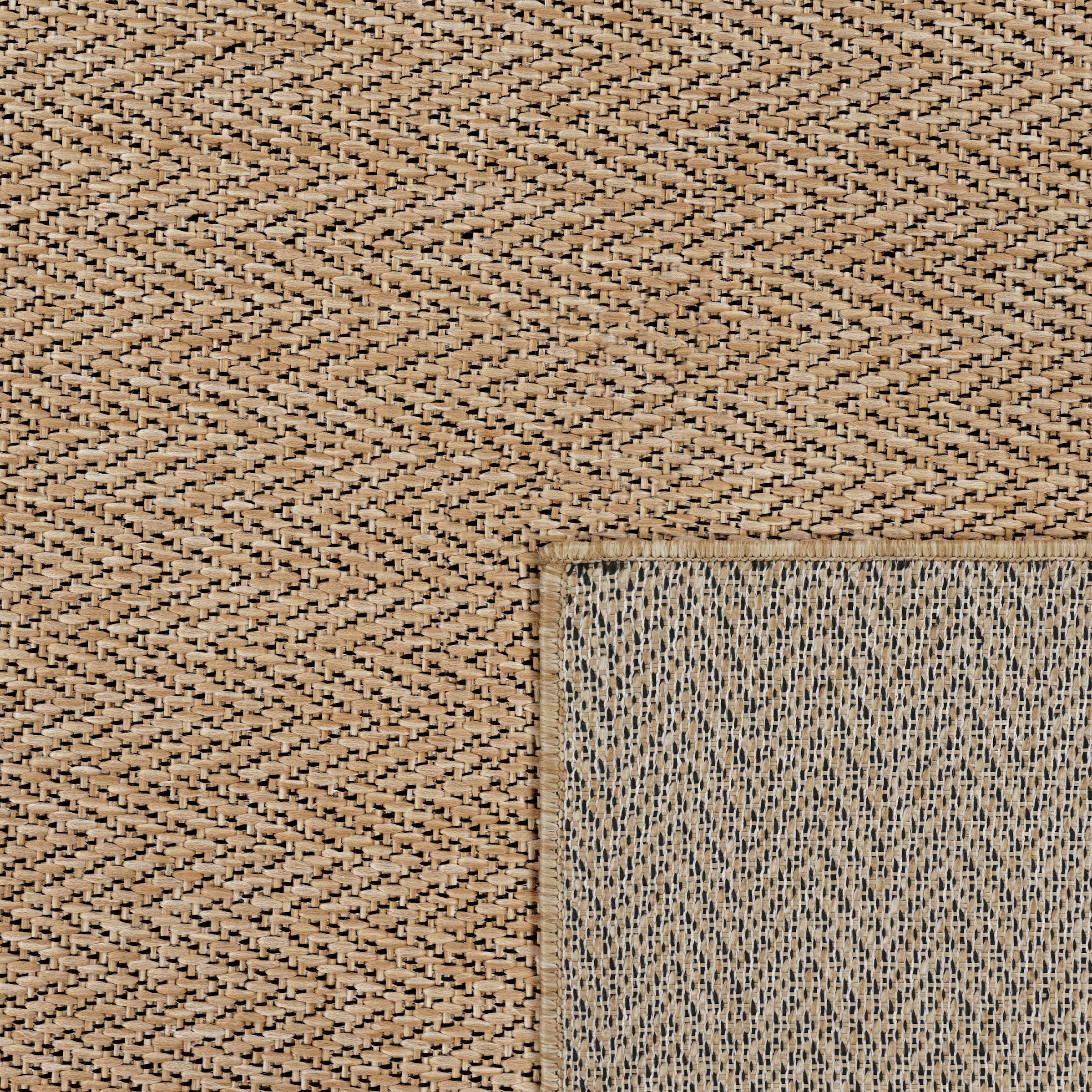 Paco Home Teppich »Luca 421« rechteckig 4 mm Höhe Flachgewebe, meliert, geometrisch, In- und Outdoor geeignet