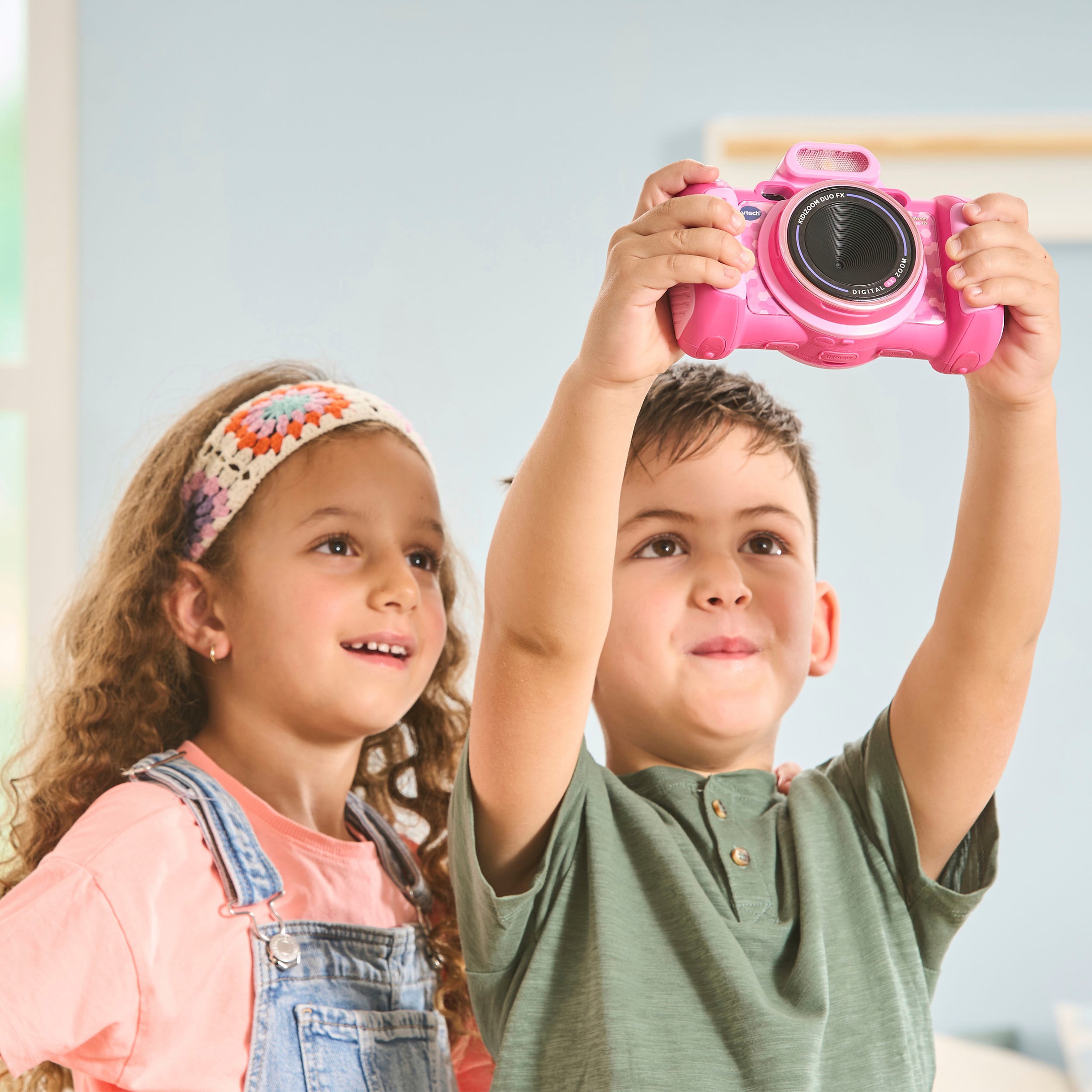 Vtech® Kinderkamera »KidiZoom Duo FX pink«, inkluisve Kopfhörer