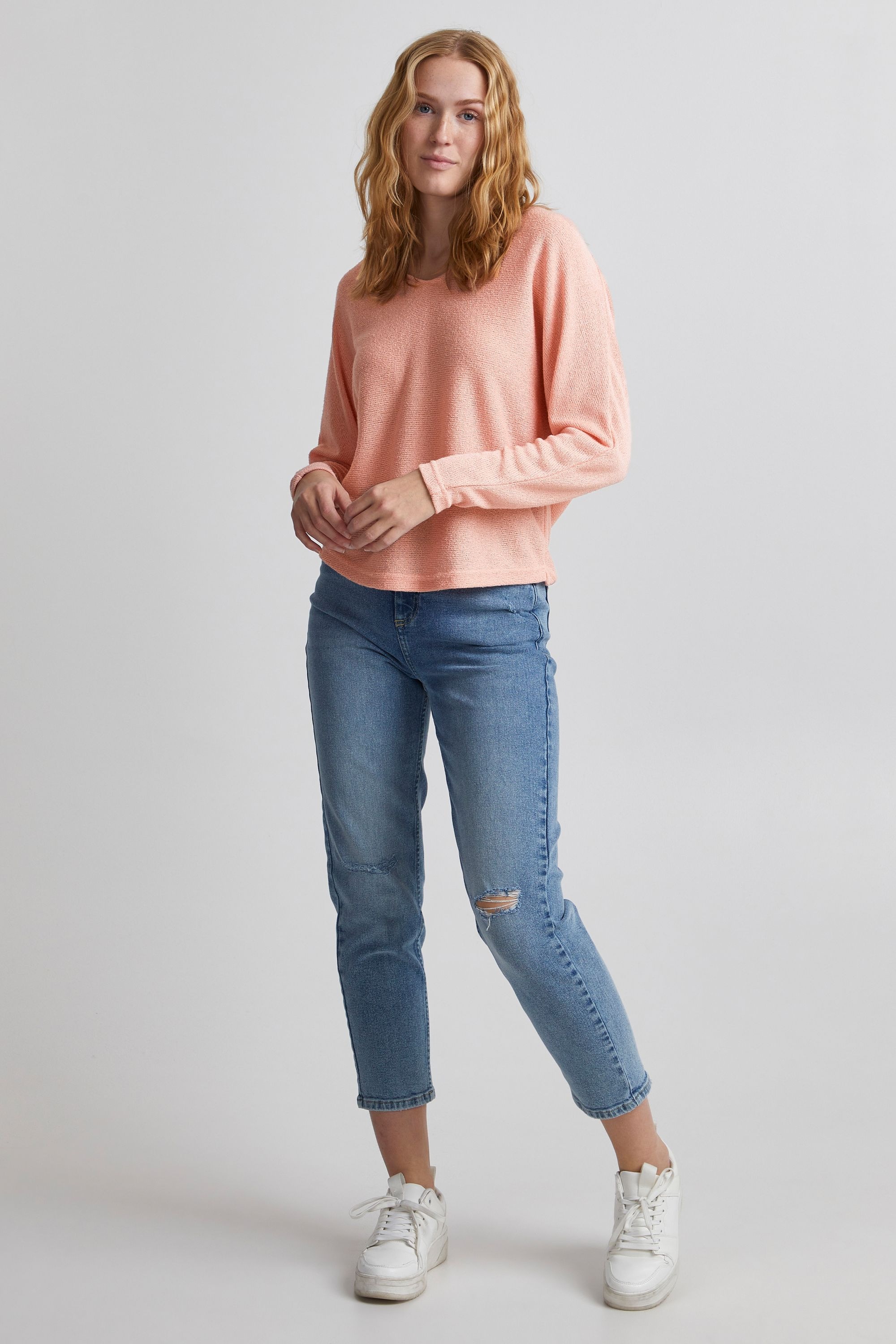 b.young Strickfleece-Pullover »Strickpullover BYSif«