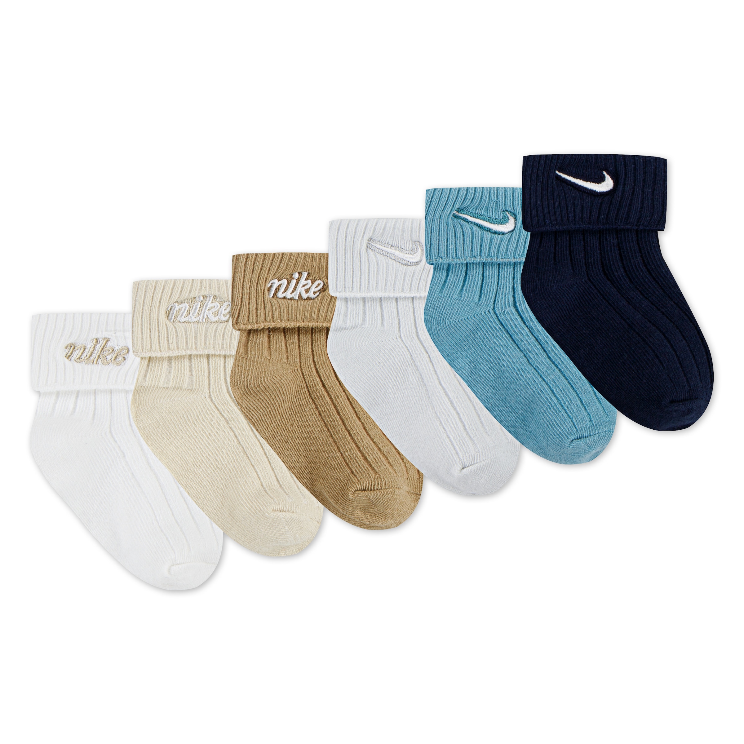 Nike Sportswear Socken »NHN 6PK RIB TURNCUFF INF SOCK für Kinder« 6 Stk. tlg. für Kinder