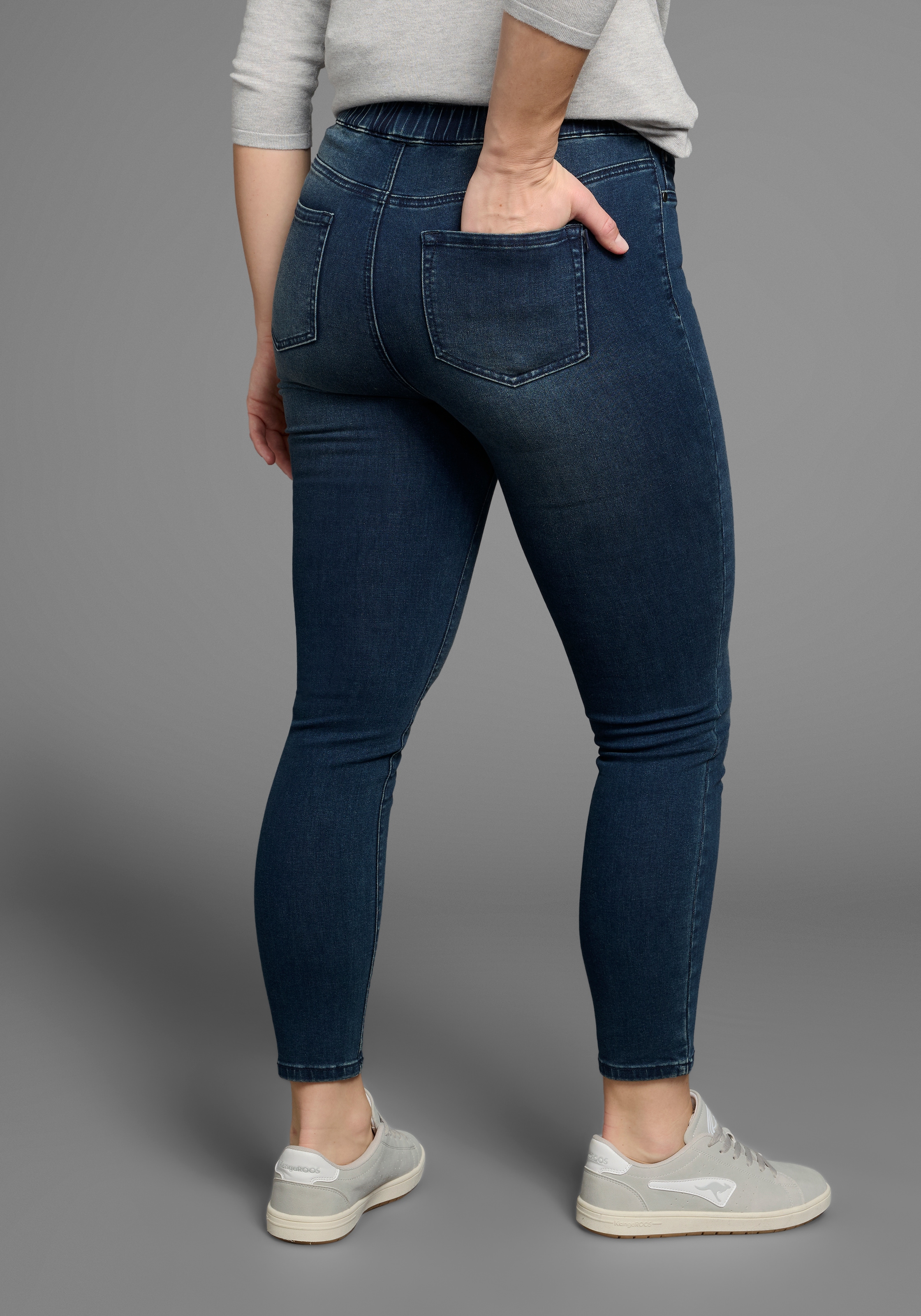 Arizona Skinny-fit-Jeans »Ultra Stretch - Curve Collection«, High Waist
