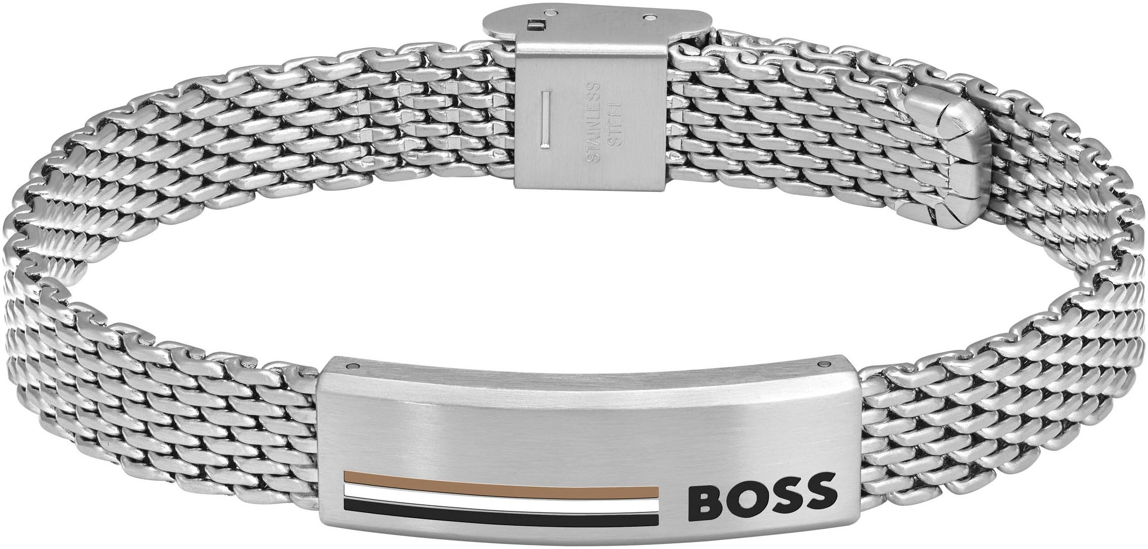 BOSS Armband »ALEN, 1580610, 1580611, 1580612«, mit Emaille