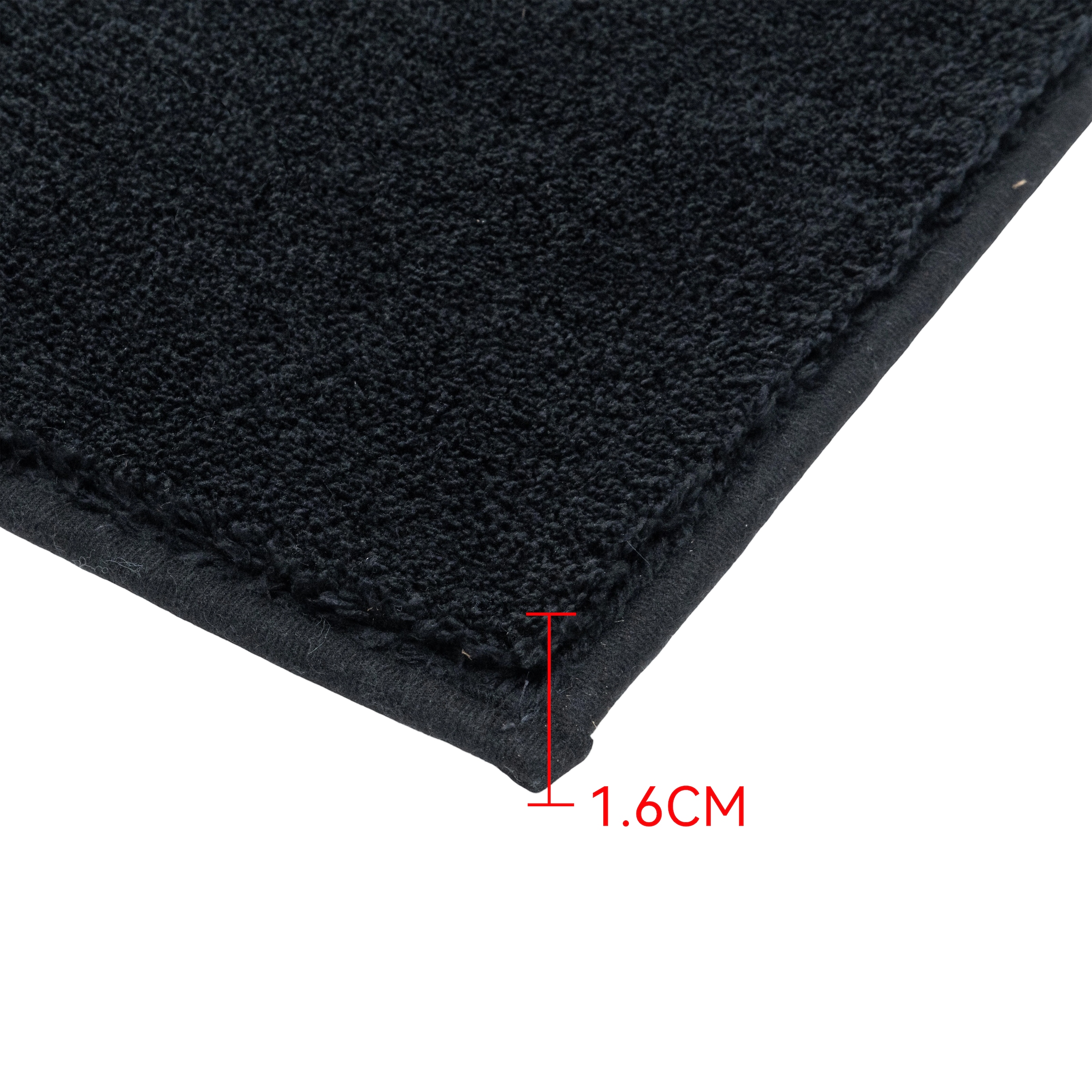 OTTO home Badematte »Cali, Badvorleger, Badezimmer Teppich, Duschvorleger« Höhe 10 mm rutschhemmend beschichtet fußbodenheizungsgeeignet | schnell trocknend weich, Uni Farben, auch als Teppich erhältlich