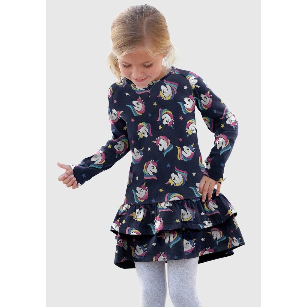 KIDSWORLD Jerseykleid »für kleine Mädchen«