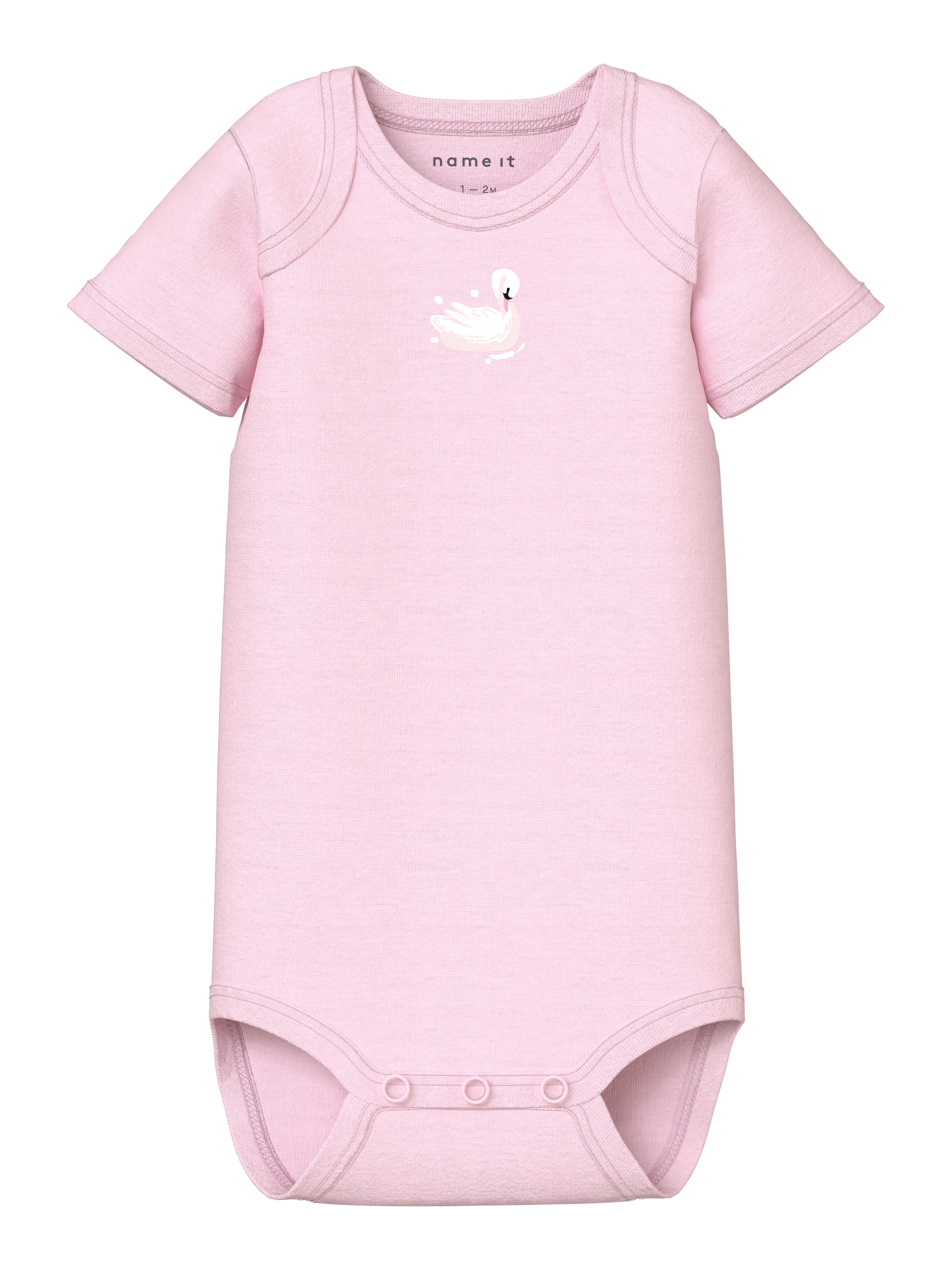 Name It Kurzarmbody »NBFBODY 3P SS SWAN NOOS« Packung, 3 tlg.