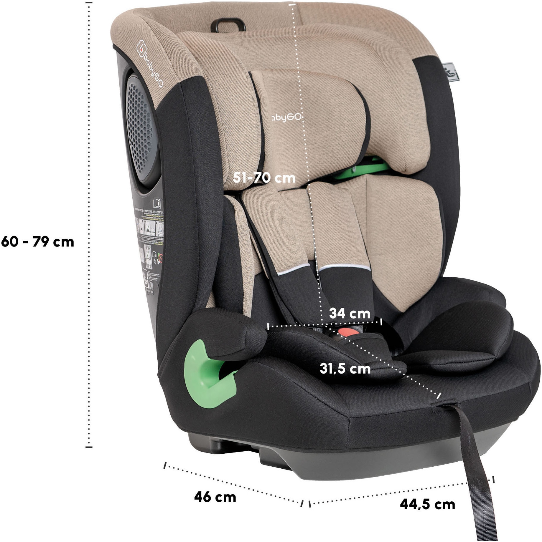 BabyGo Autokindersitz »Lumo«