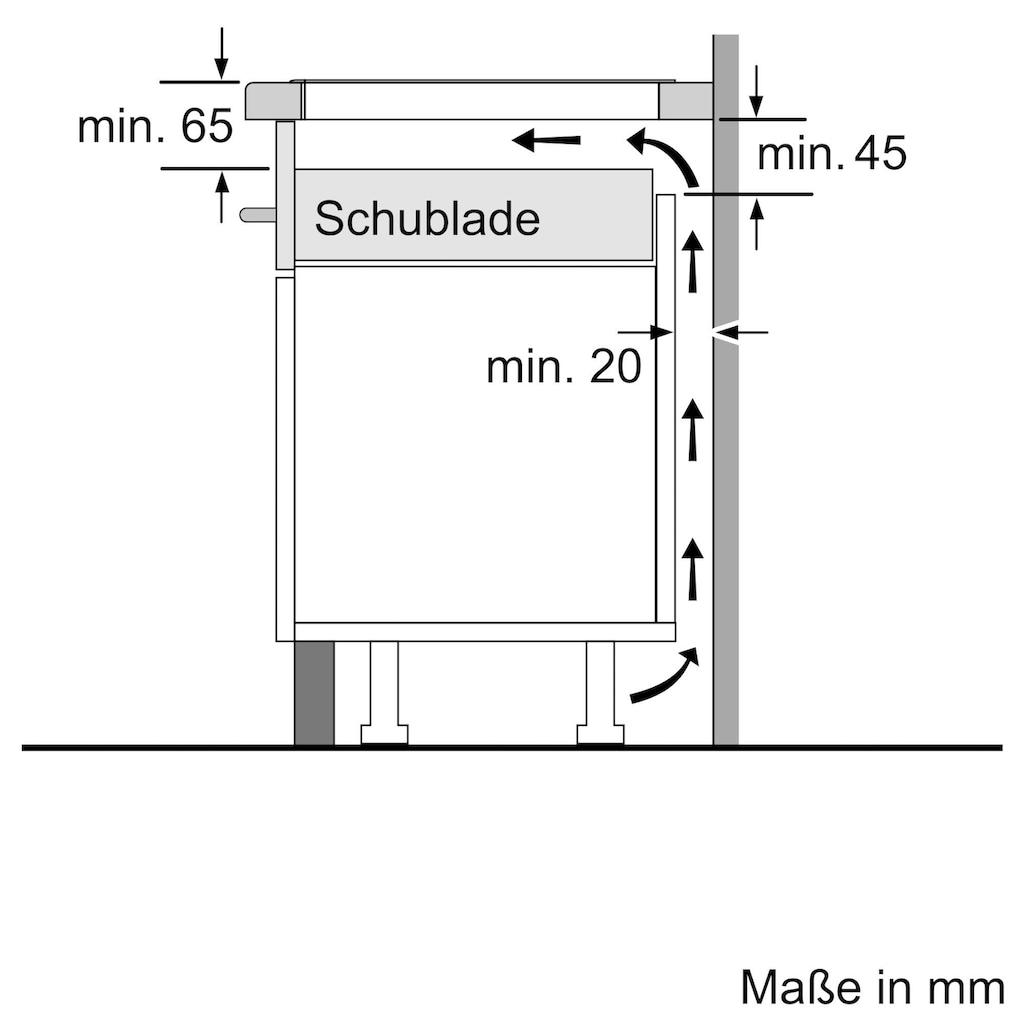 SIEMENS Backofen-Set »EQ112IA1ZM«, HB113FBS1, mit Teleskopauszug nachrüstbar