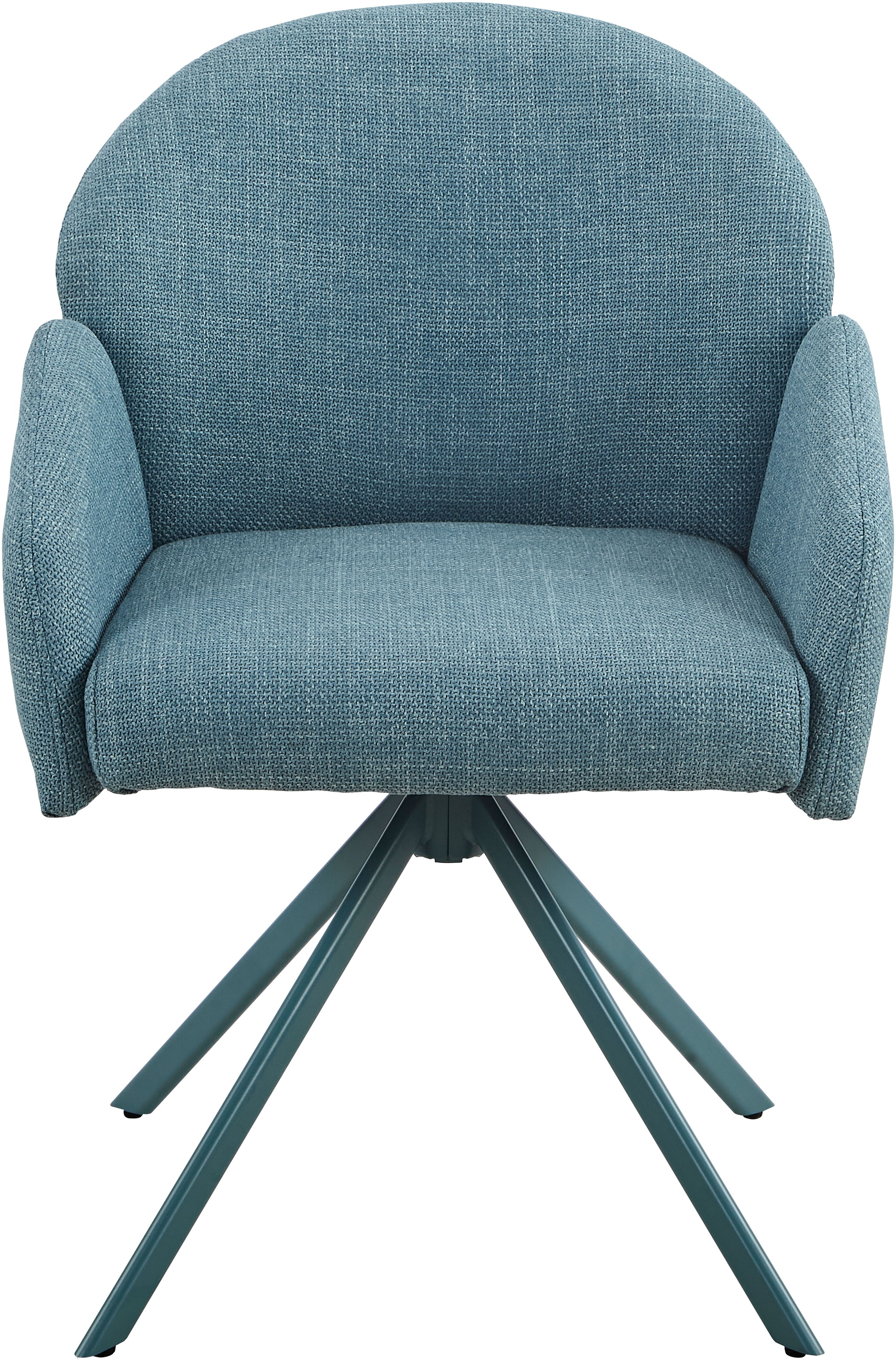 HELA Armlehnstuhl »HOLLY« (Set) 2 Stk.360° drehbar, Armlehnen, Gestell angepasst, Swing Back Komfortrücken