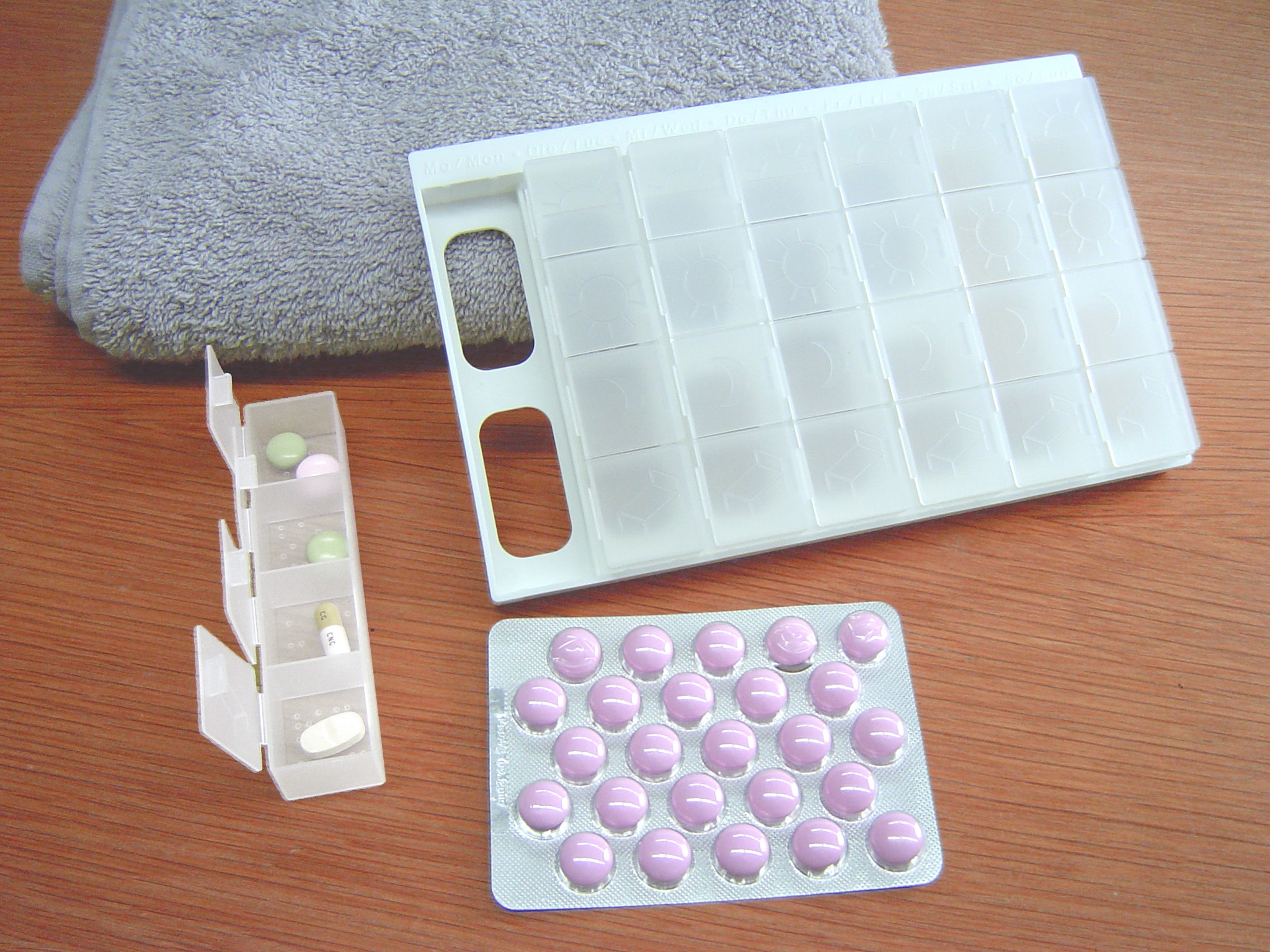 Ruco Vorratsdose Set, 3 Stk. tlg. (Tablettendose)