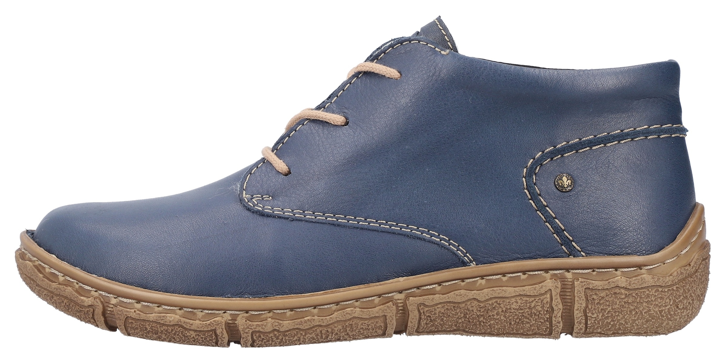 Rieker Winterboots, Schnürboots, Kurz-Stiefelette mit Schaftrandpolsterung